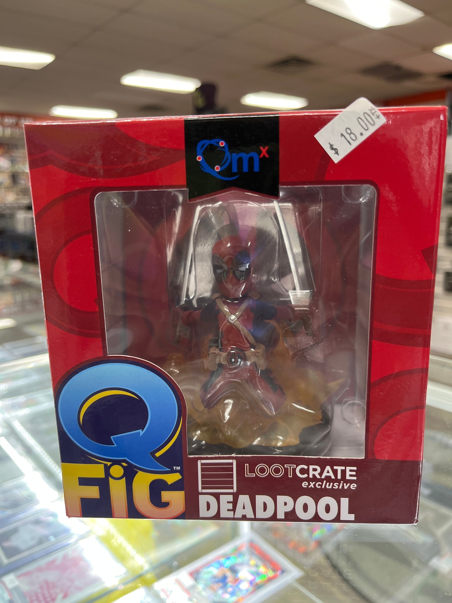 Q FIG LOOTCRATE EXCLUSIVE DEADPOOL