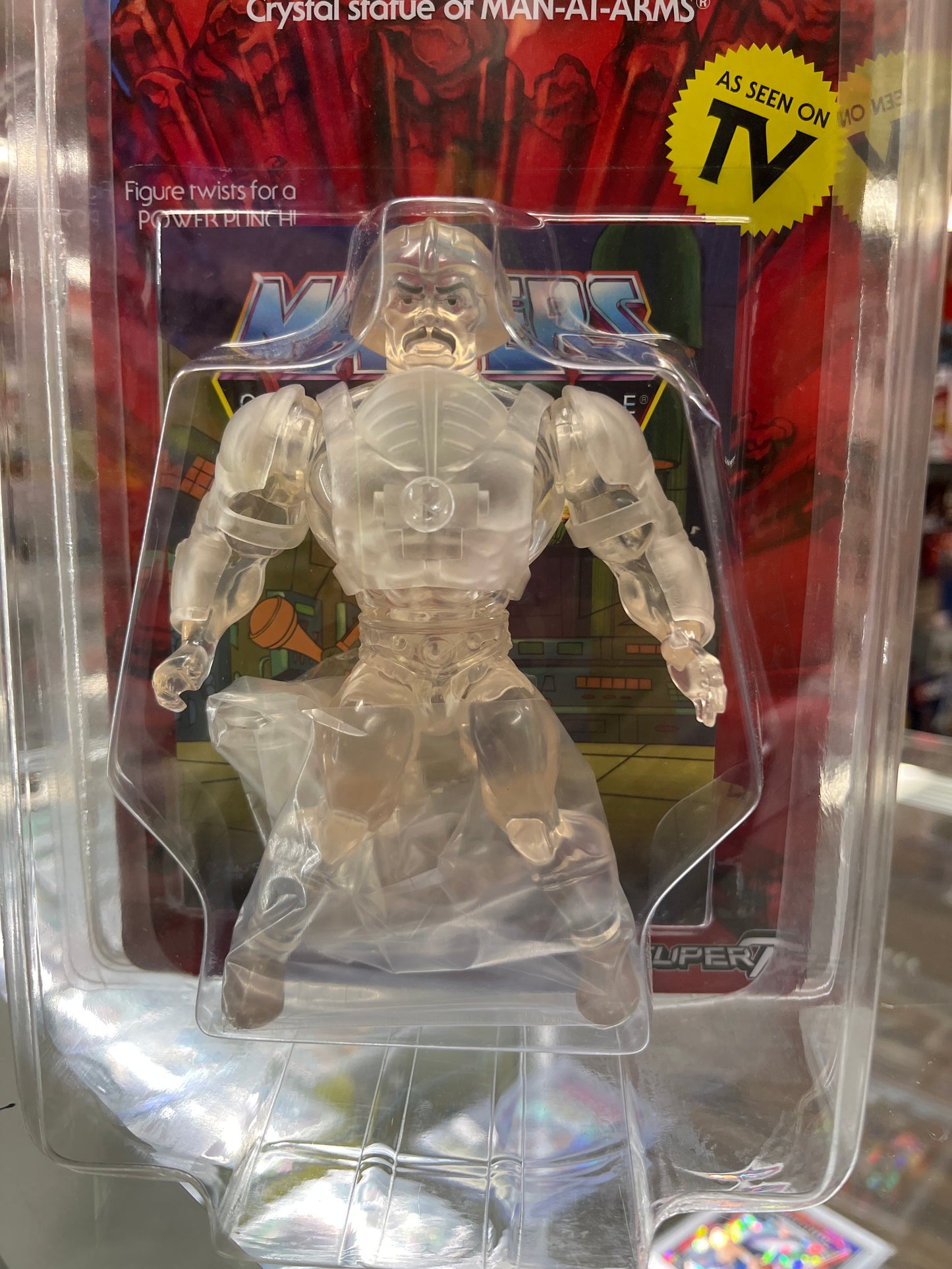 MASTERS OF THE UNIVERSE CRYSTAL MAN-AT-ARMS
