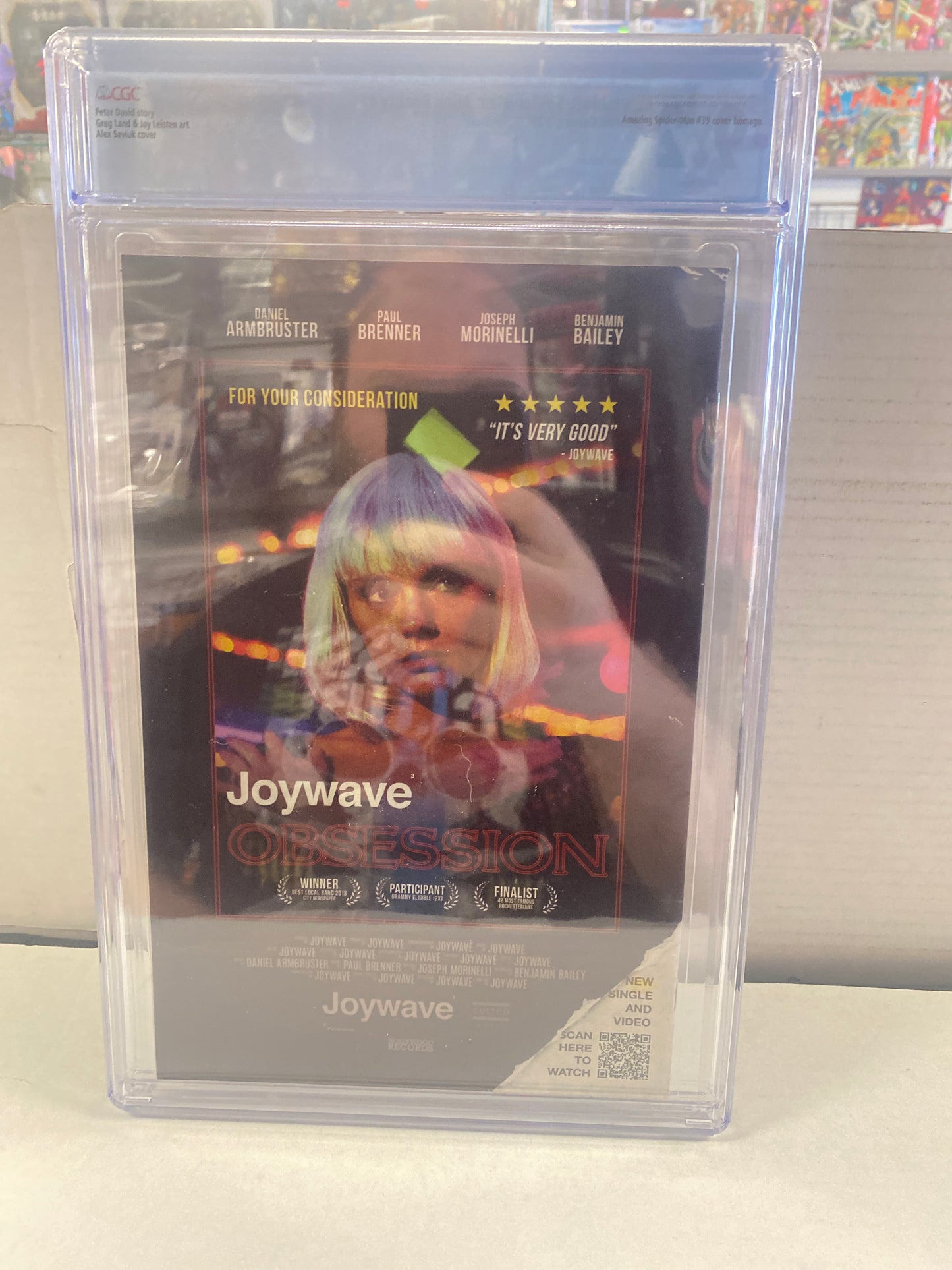 MARVEL COMICS SYMBIOTE SPIDER-MAN ALIEN REALITY #1 (2020) VARIANT EDITION CGC 9.2 WP CUSTOM LABEL