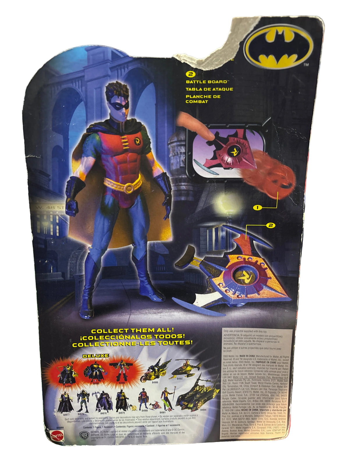DC MATTEL BATMAN ACTION FIGURES ROBIN