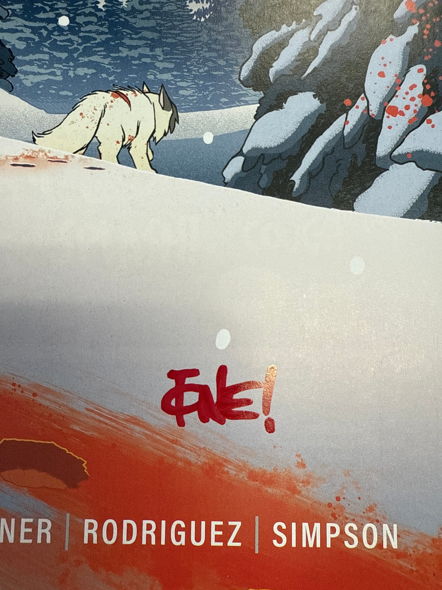 IMAGE COMICS FERAL #6 FIRST PRINT SIGNED BY TONE RODRIGUEZ