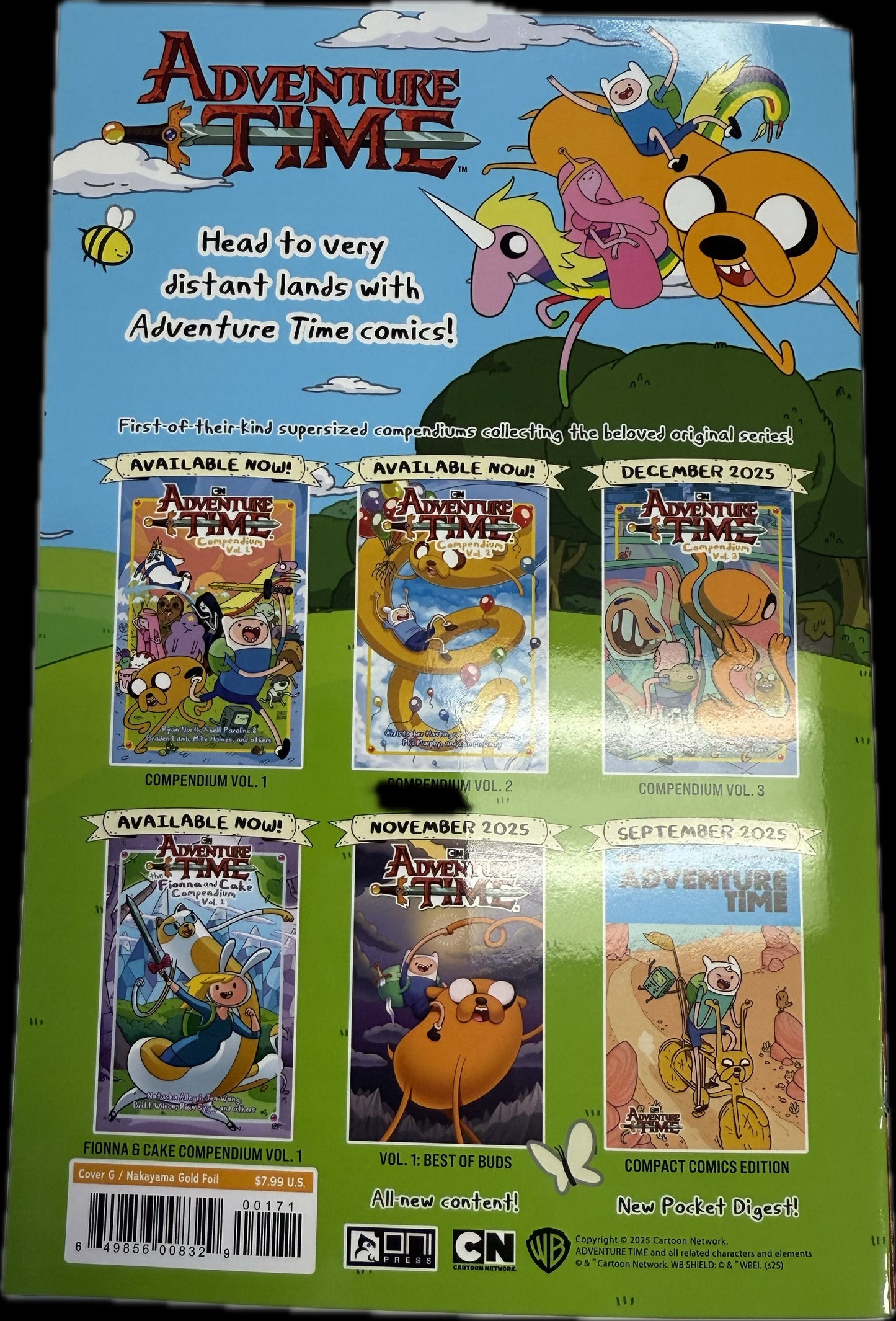 ADVENTURE TIME #1 VOL.2 CVR G GOLD FOIL VARIANT