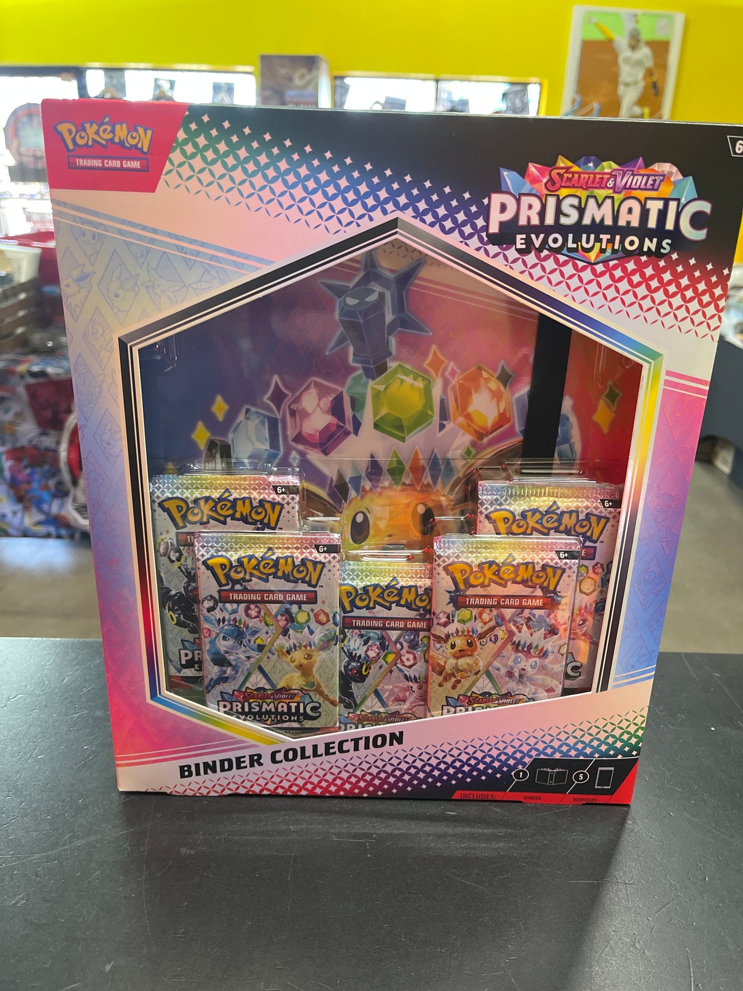 Pokemon Scarlet & Violet Prismatic Evolutions Binder Collection