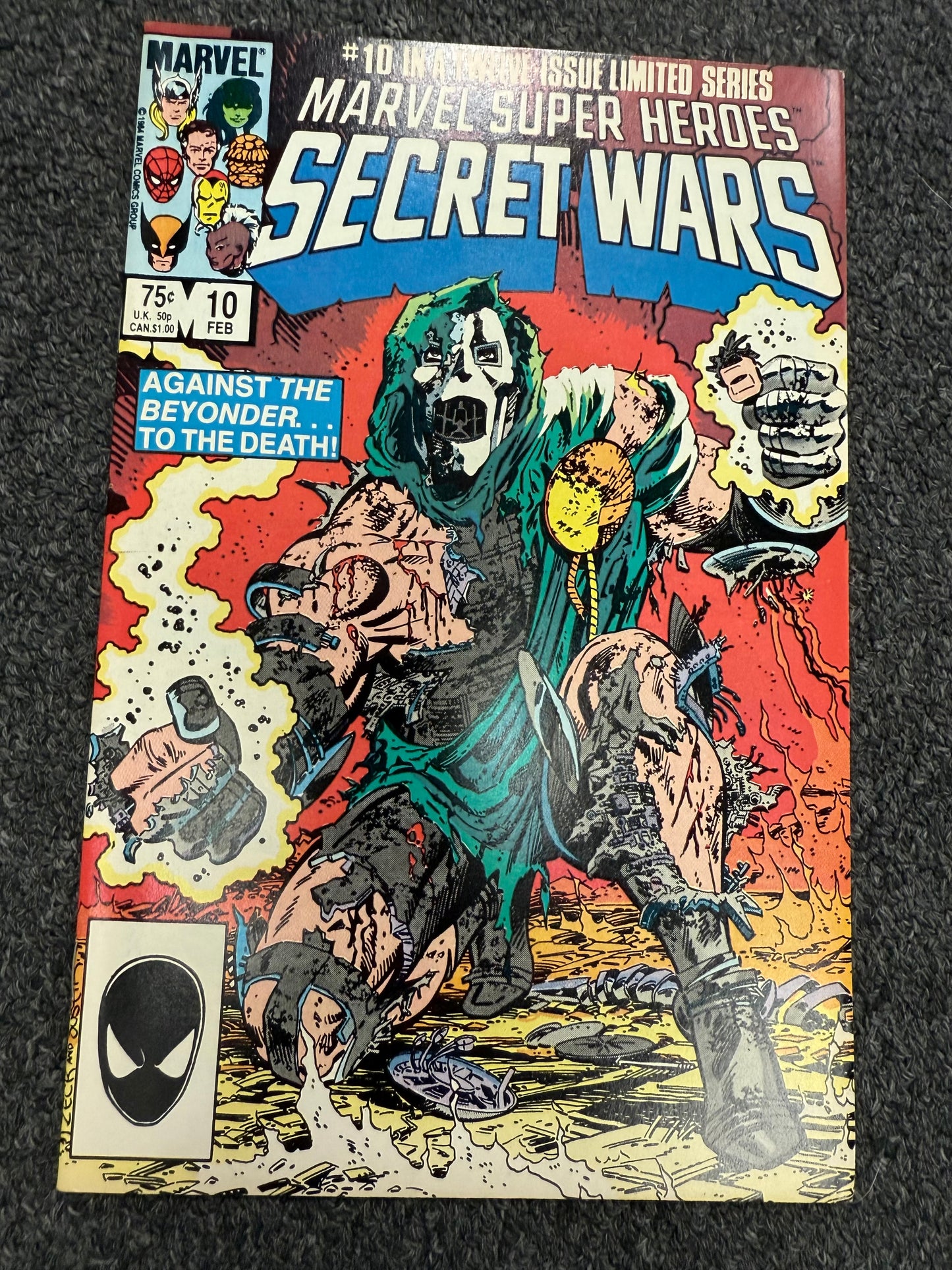 MARVEL COMICS SECRET WARS #1-12 Lot MULTIPLE KEYS 1st black suit INCLUDED! Rare! Grail!