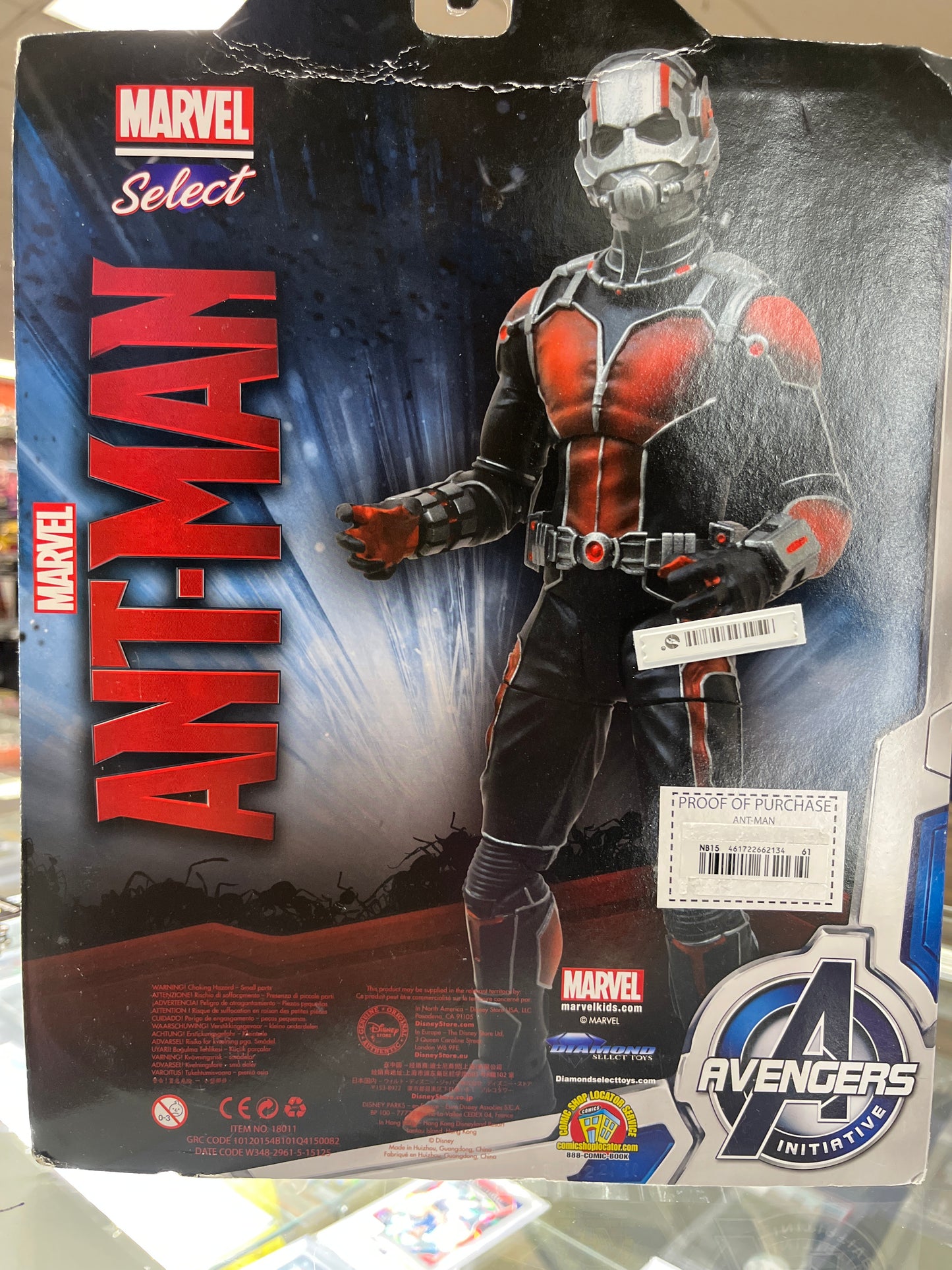 MARVEL SELECT ANT-MAN ACTION FIGURE