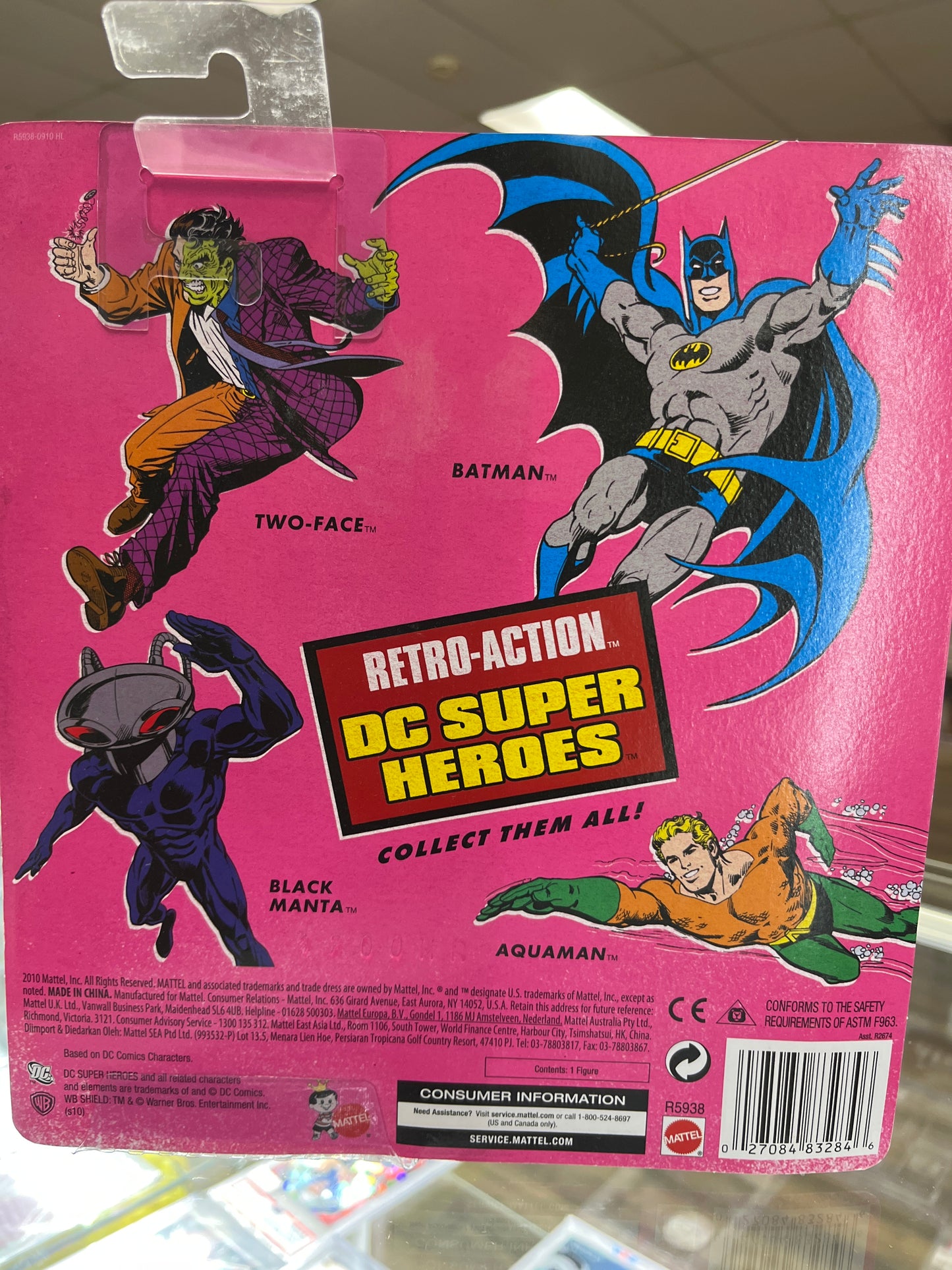 RETRO-ACTION DC SUPER HERO TWO-FACE ACTION FIGURE