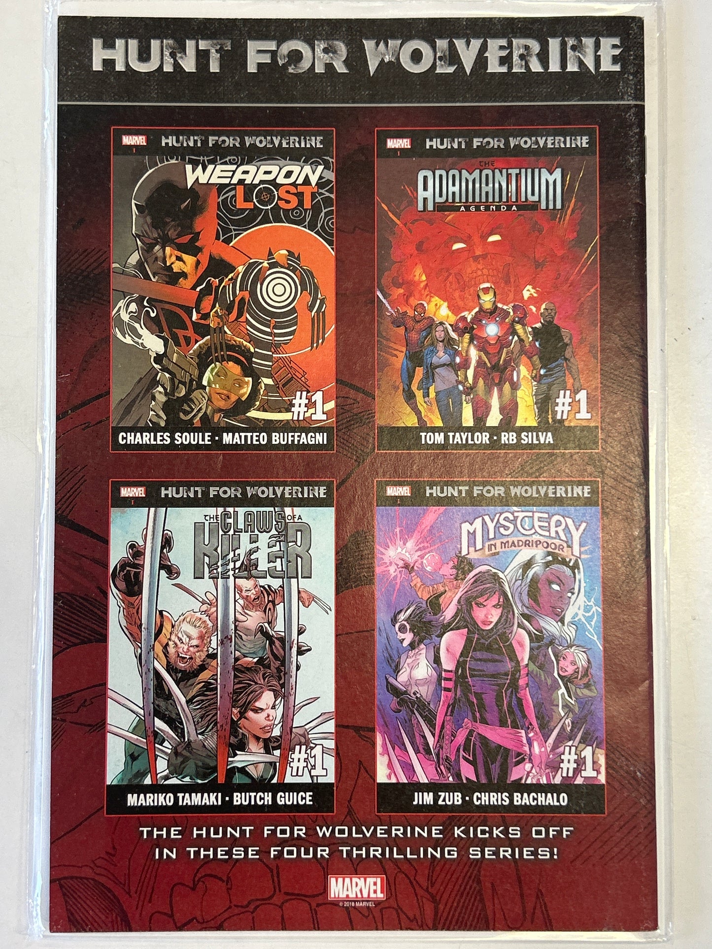 MARVEL COMICS INFINITY COUNTDOWN #2 SIGNED BY GERRY DUGGAN