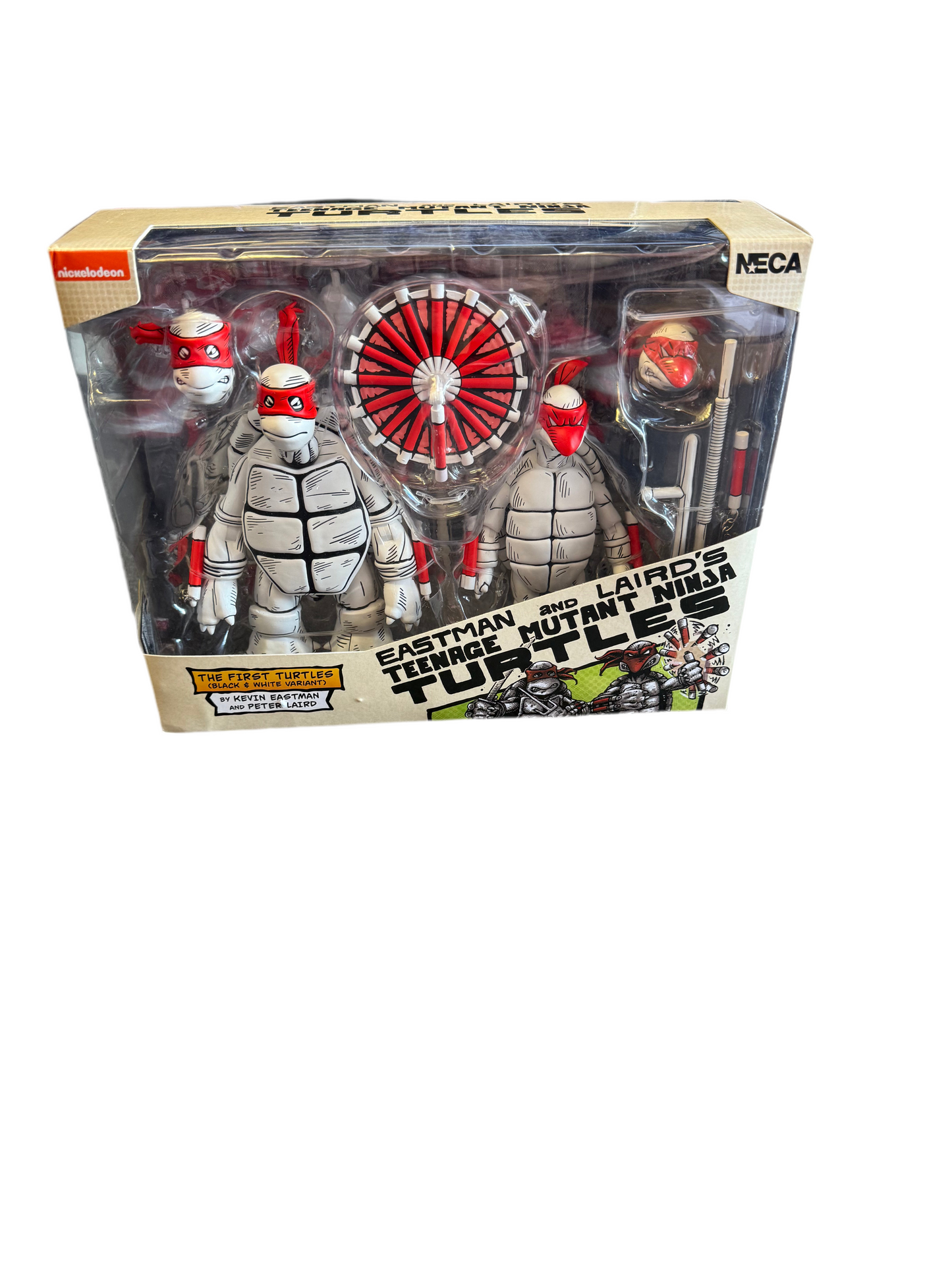 NECA EASTMAN AND LAIRD’s TEENAGE MUTANT NINJA TURTLES THE FIRST TURTLES COMIC BOOK VARIANT