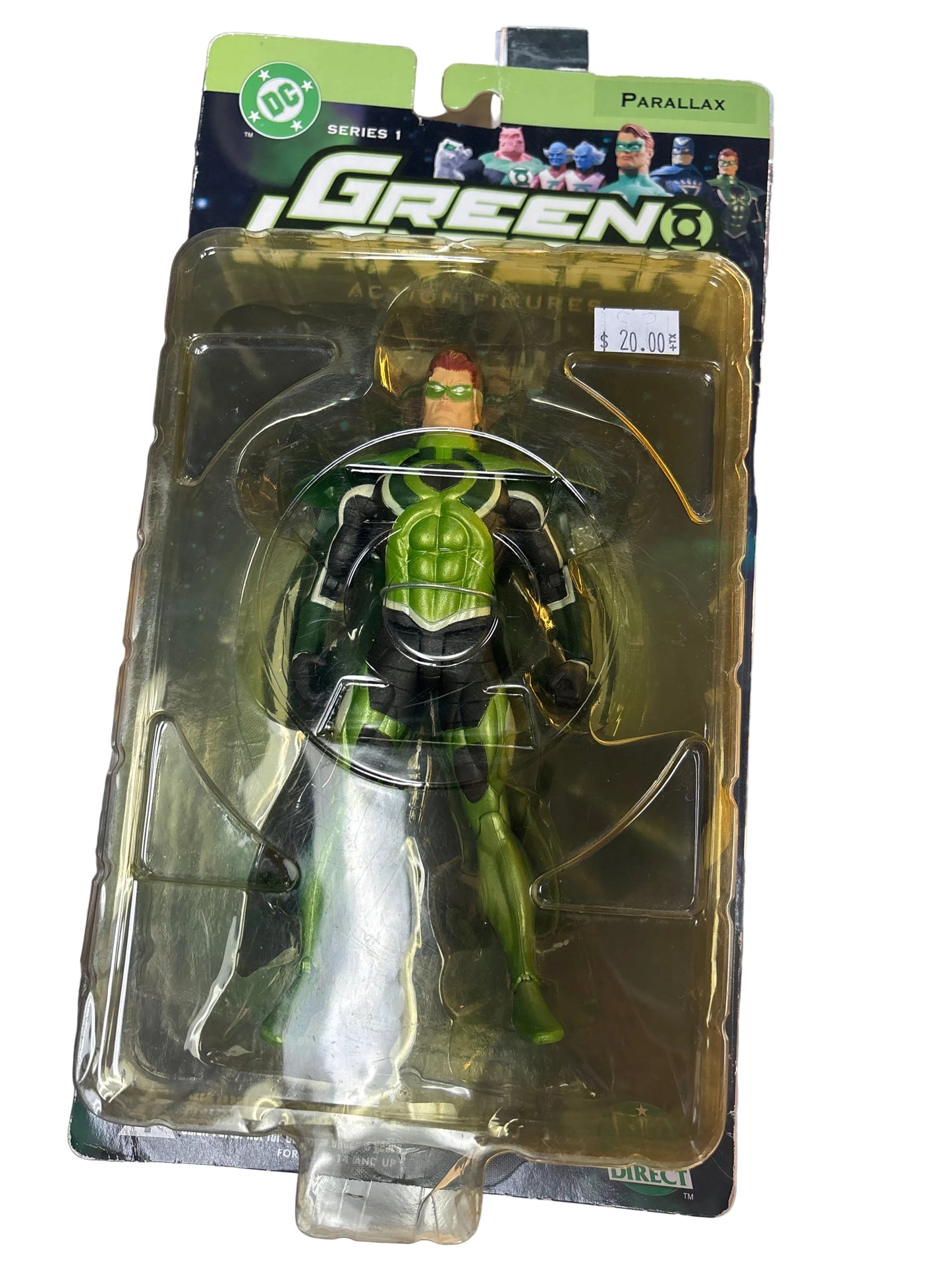 DC DIRECT SERIES 1 GREEN LANTERN ACTION FIGURE