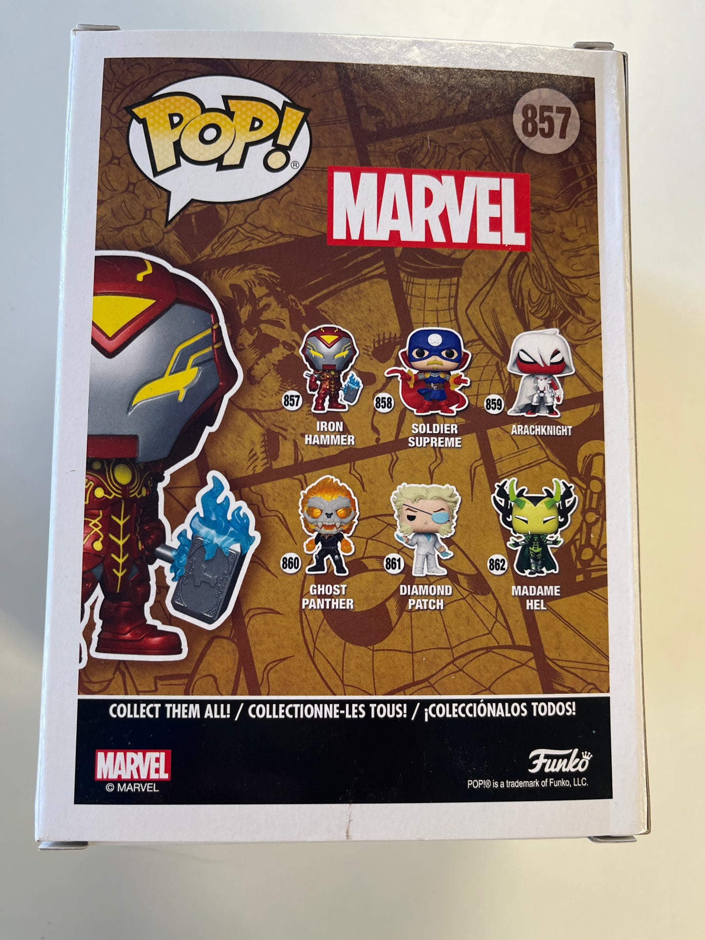 FUNKO POP INFINITE WAR #857 IRON HAMMER