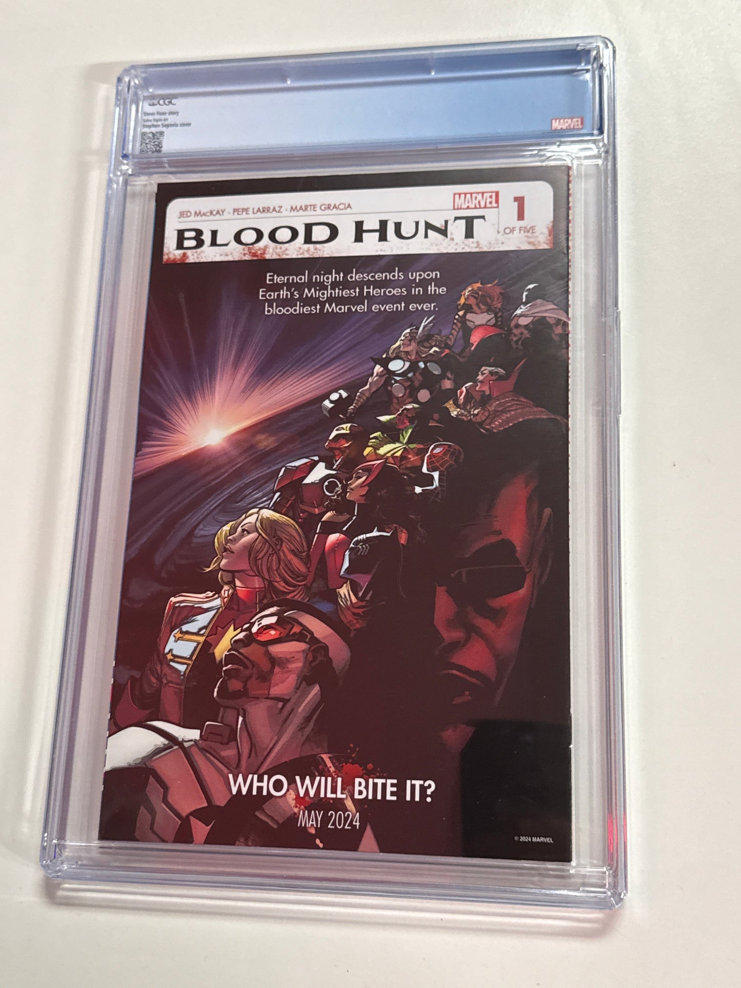 MARVEL COMICS X-MEN ‘97 #1 SERGOVIA “VIRGIN” COVER CGC 9.8