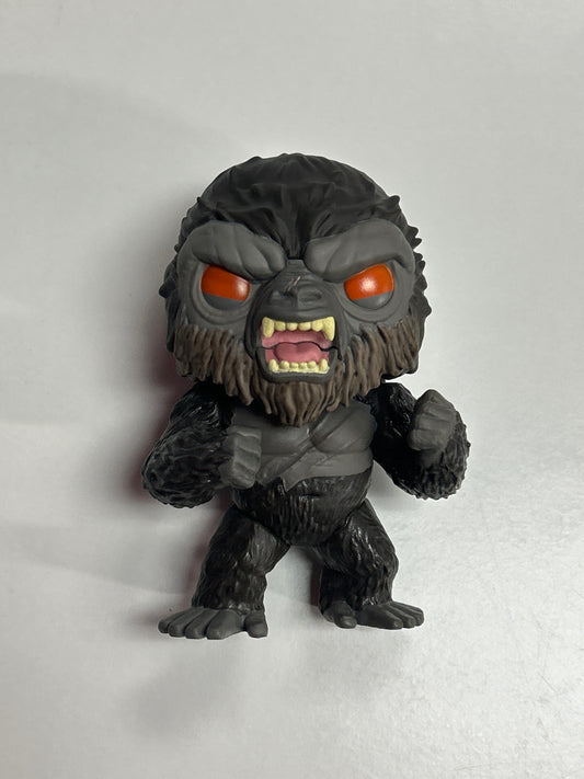 FUNKO POP POP MOVIES GODZILLA VS KONG # 1020 BATTLE-READY KONG OUT OF BOX