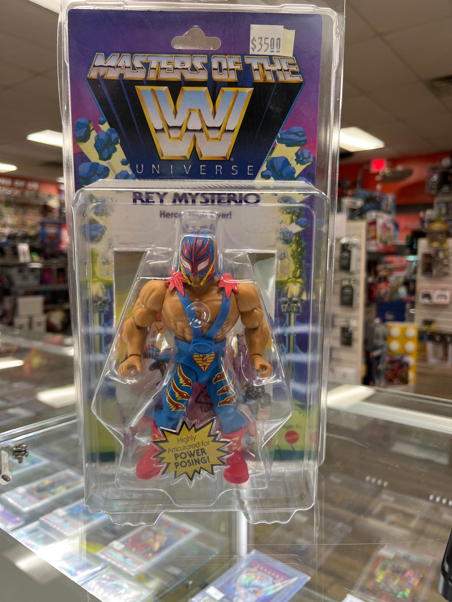 MASTERS OF THE W UNIVERSE REY MYSTERIO