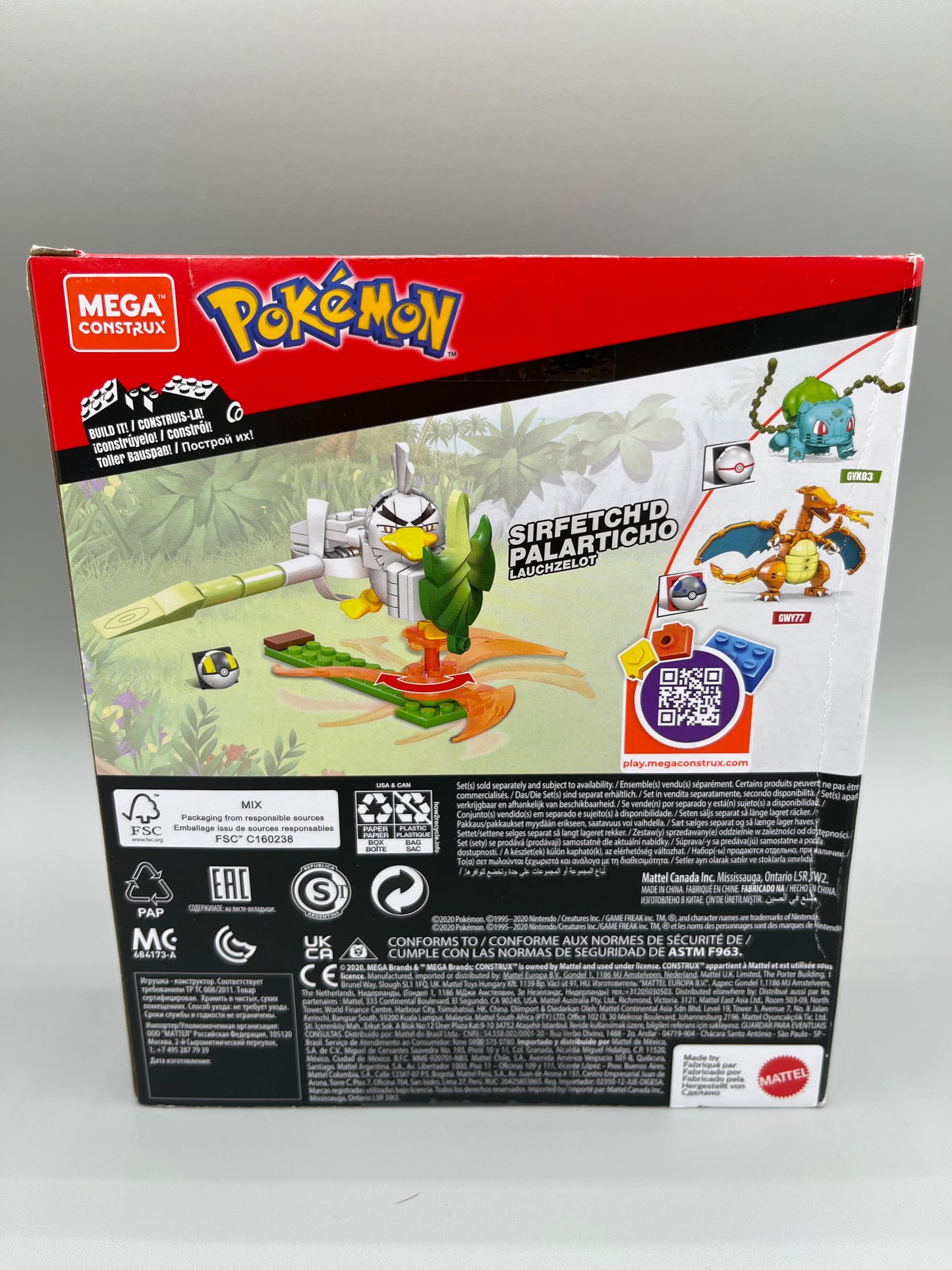 Mega Construx Pokemon Build it! Sirfetch’d
