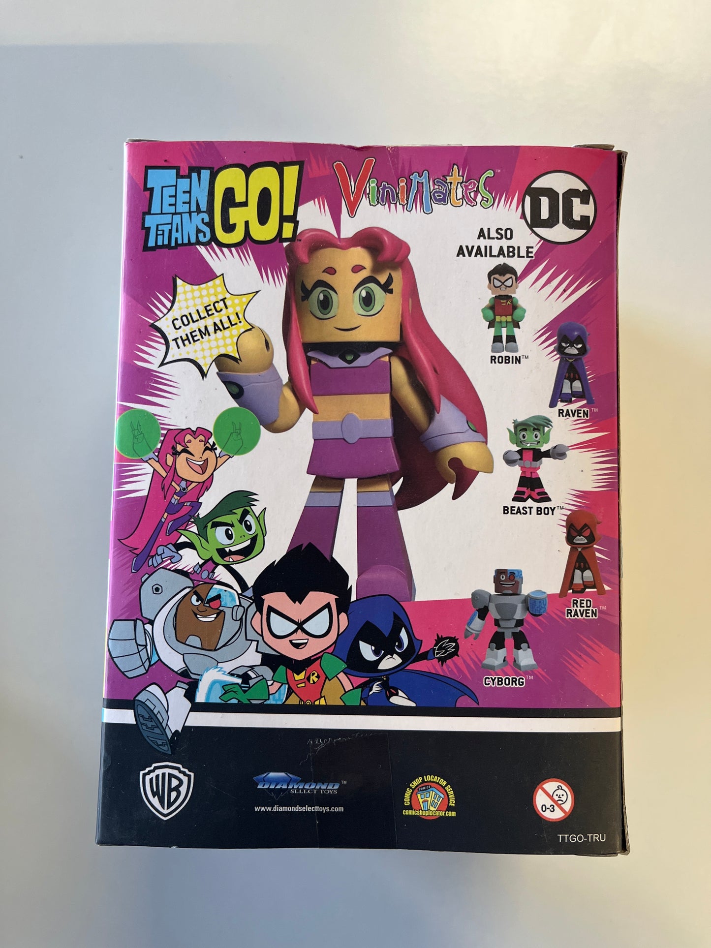 STARFIRE VINYL FIGURE TEEN TITANS GO VINIMATES