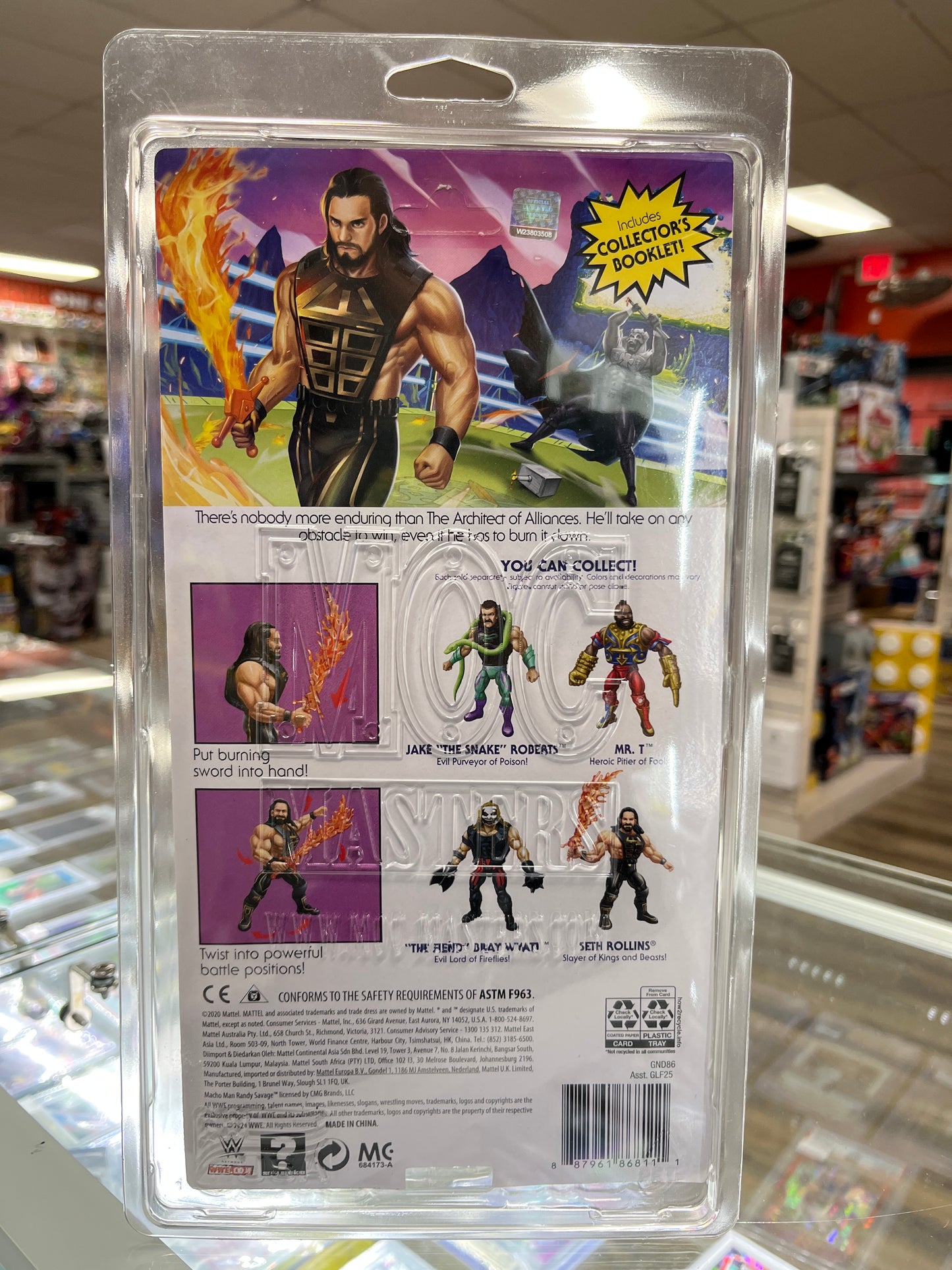 MASTERS OF THE W UNIVERSE SETH ROLLINS