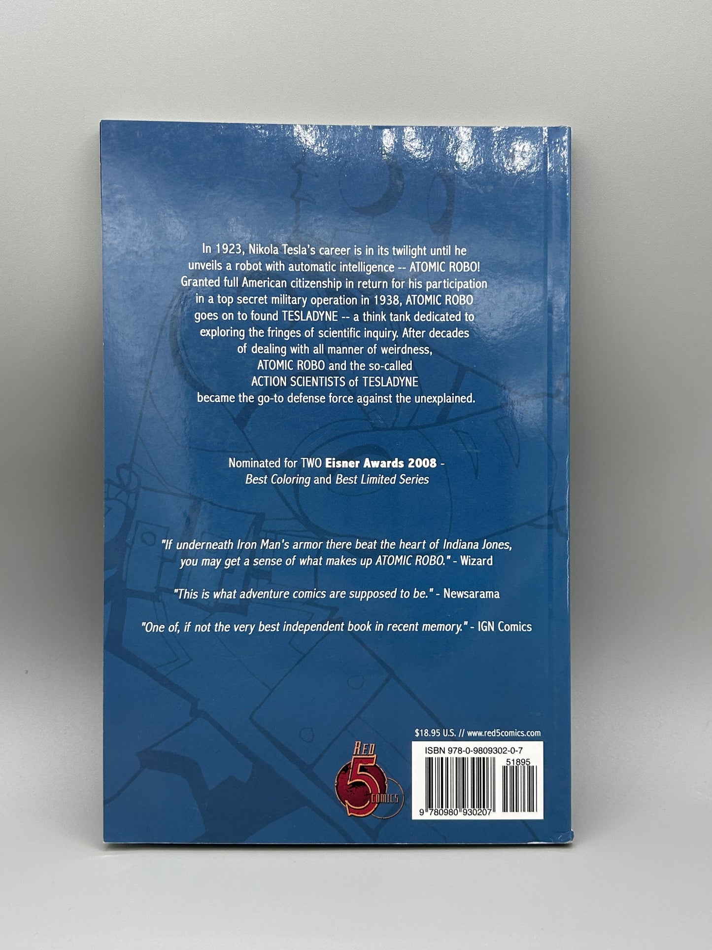 Red5Comics ATOMICROBO Trade Paperback