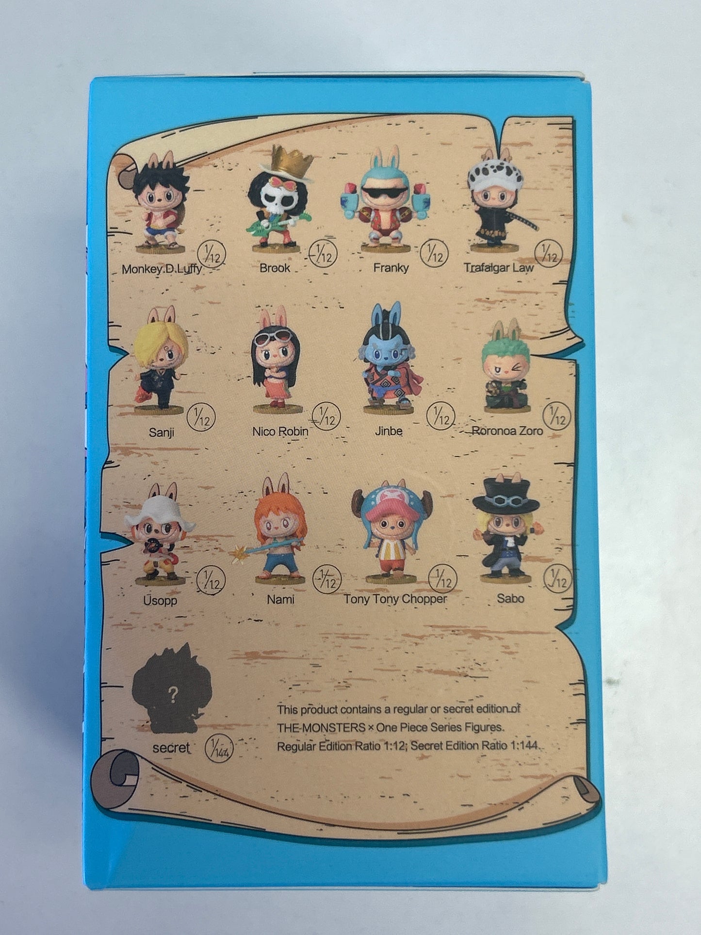 POPMART LABUBU THE MONSTERS X ONE PIECE IN BOX SEALED