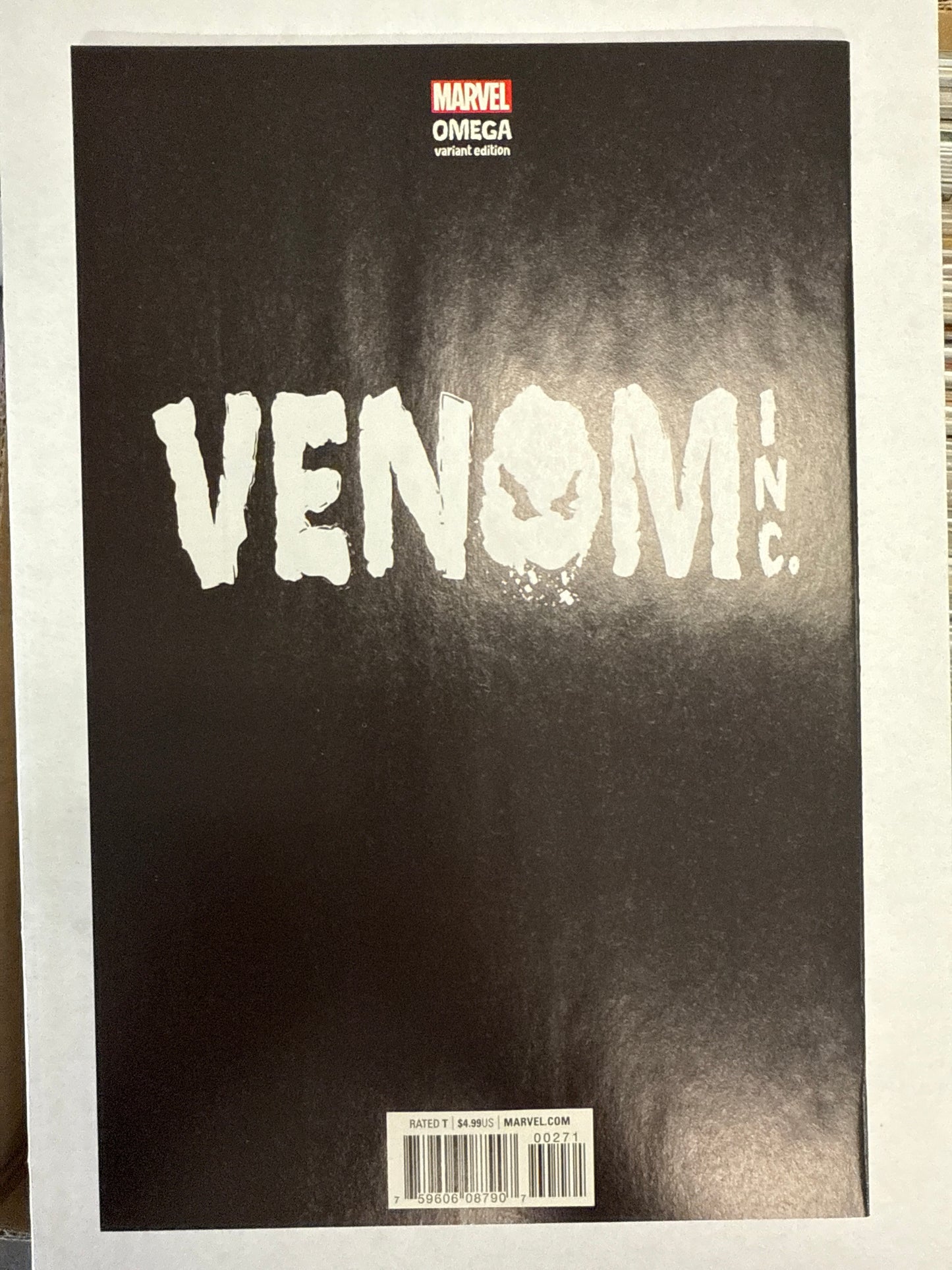 MARVEL COMICS AMAZING SPIDER-MAN VENOM INC OMEGA MARVEL COMICS TYLER KIRKHAM