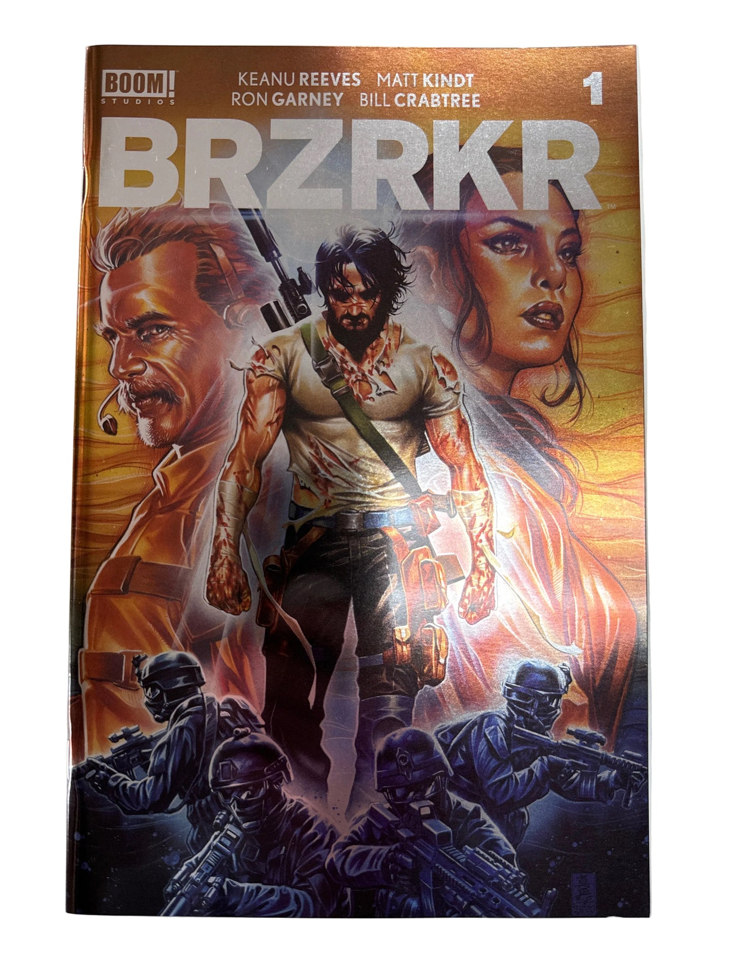 BOOM STUDIOS BRZRKR #1 FOIL