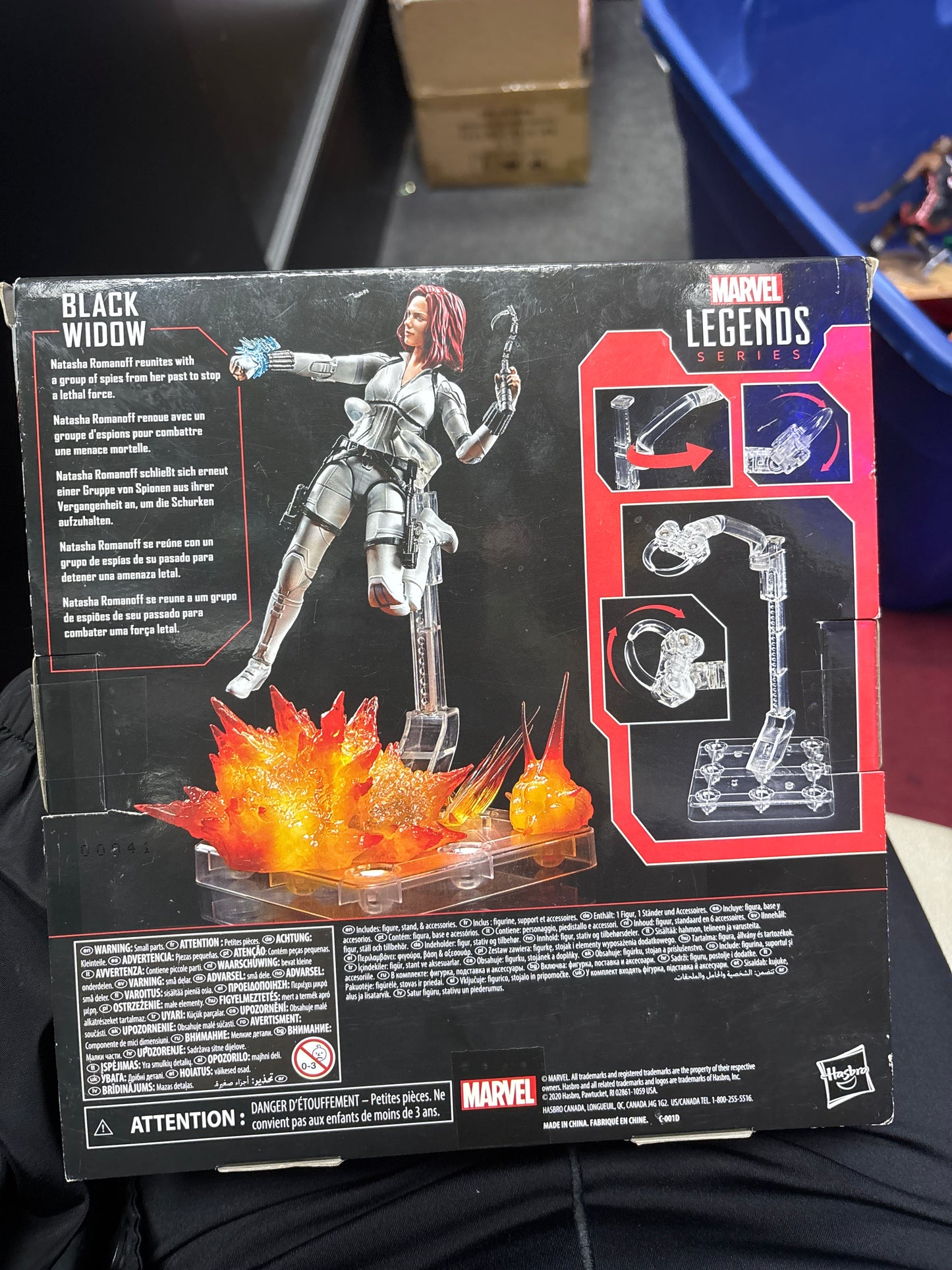 MARVEL LEGENDS SERIES MARVELS BLACK WIDOW