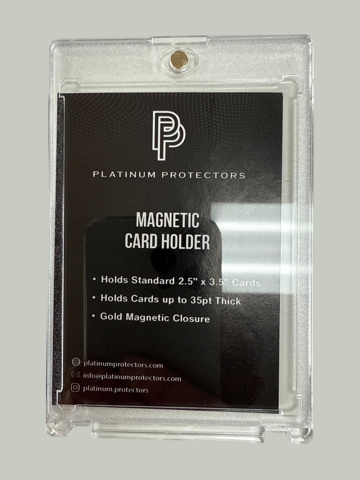 PLATINUM PROTECTOR MAGNETIC CARD HOLDER