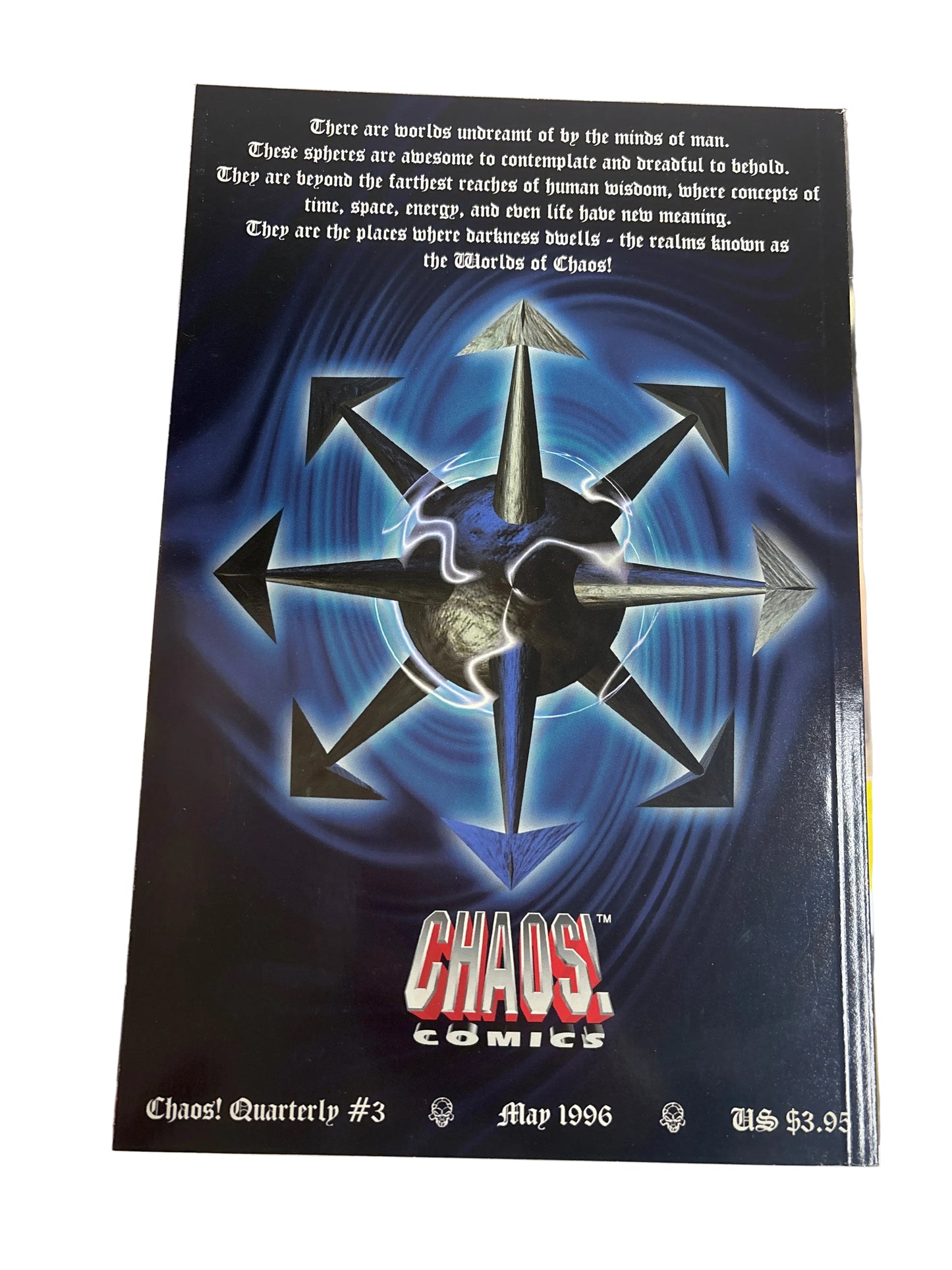 CHAOS QUARTERLY #3 SIGNED