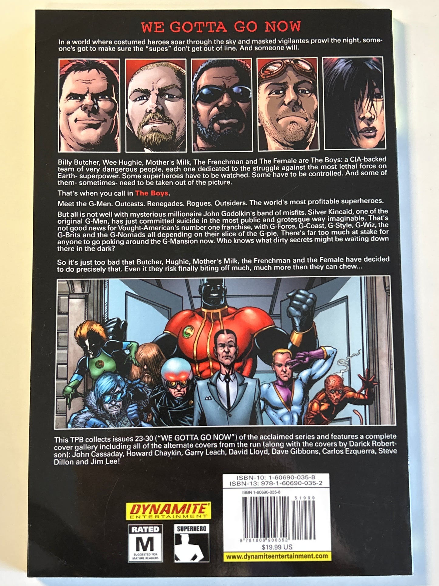 DYNAMITE COMICS THE BOYS VOL. 4 TRADE PAPERBACK