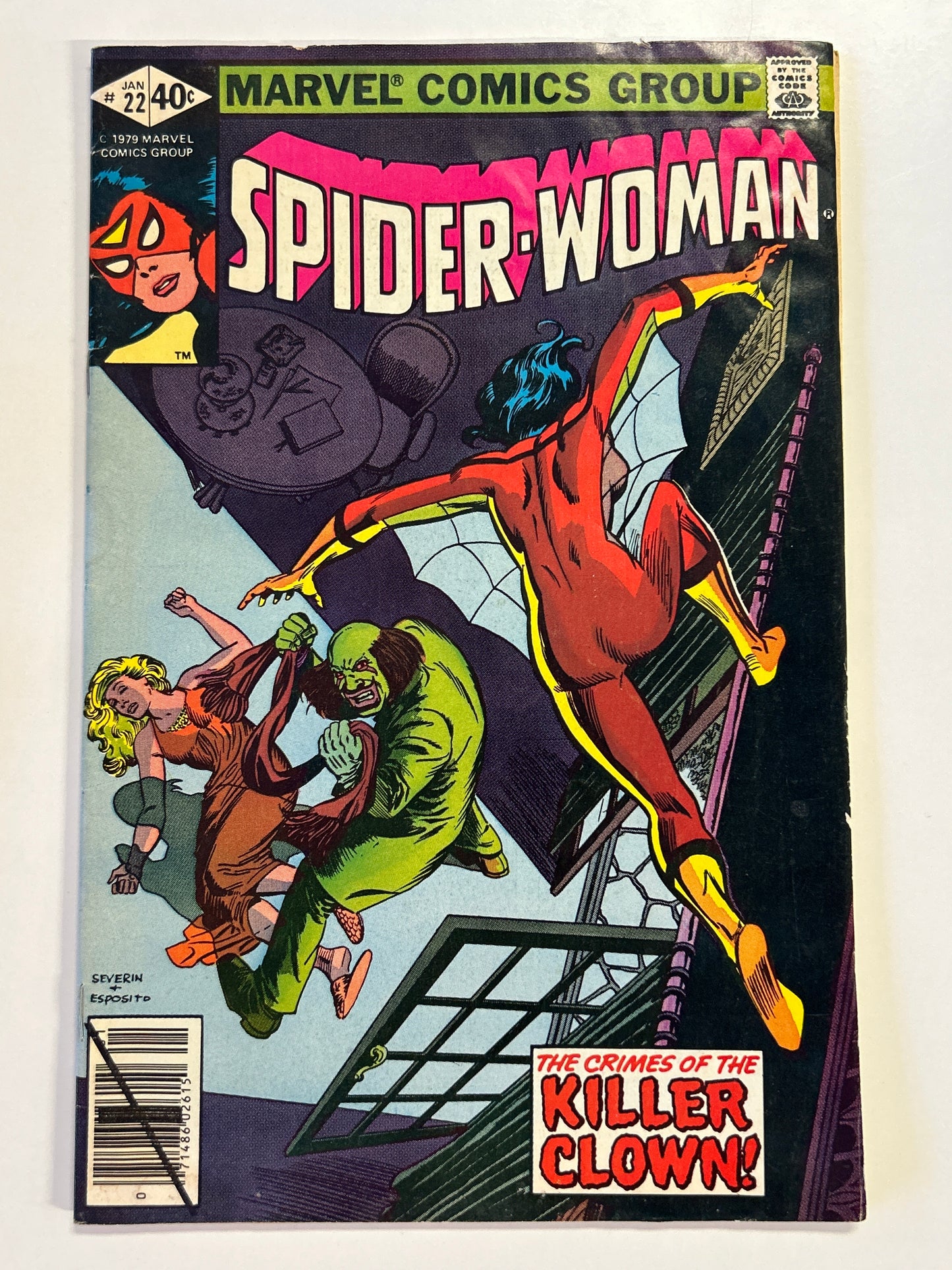 MARVEL COMICS THE SPIDER-WOMAN #22 FINE CONDITION