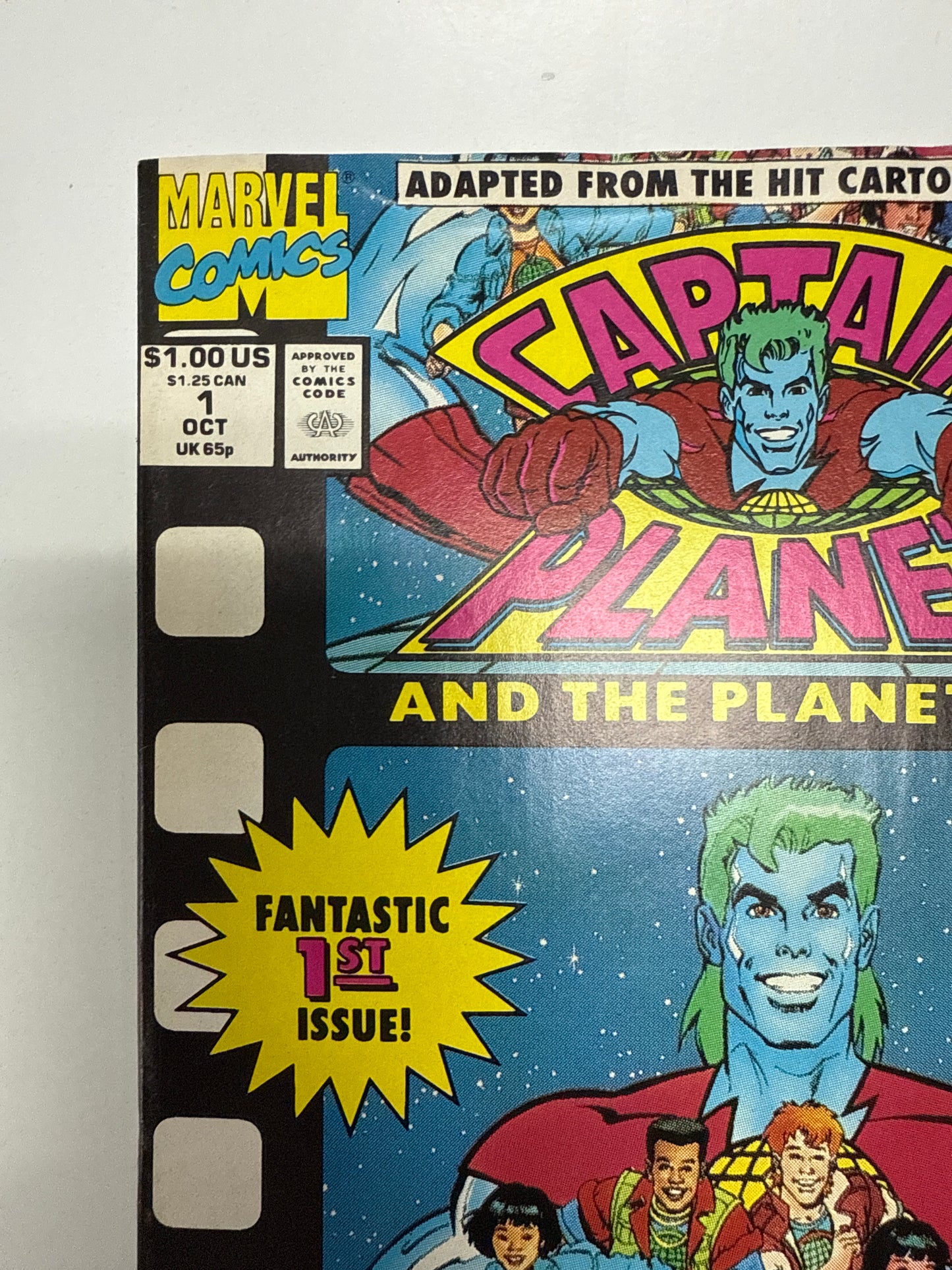 MARVEL COMICS CAPTAIN PLANET #1 KEY ISSUE TRENDING TOP 20