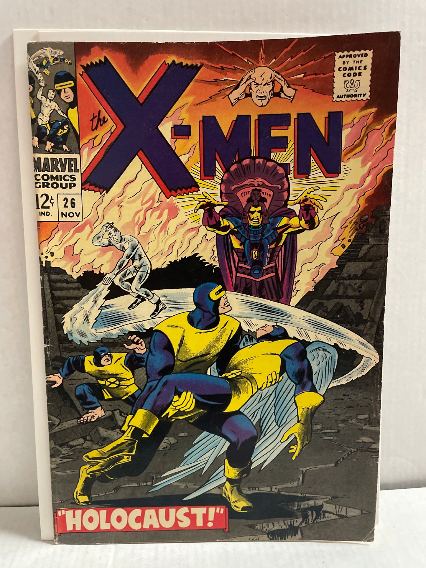 THE X-MEN #26 (1966, MARVEL SILVER AGE KEY COMIC) 2nd EL TIGRE, 2nd MIMIC, 2nd KUKULKAN & 2nd TOLTOC!! FINE++ BEAUTY!!