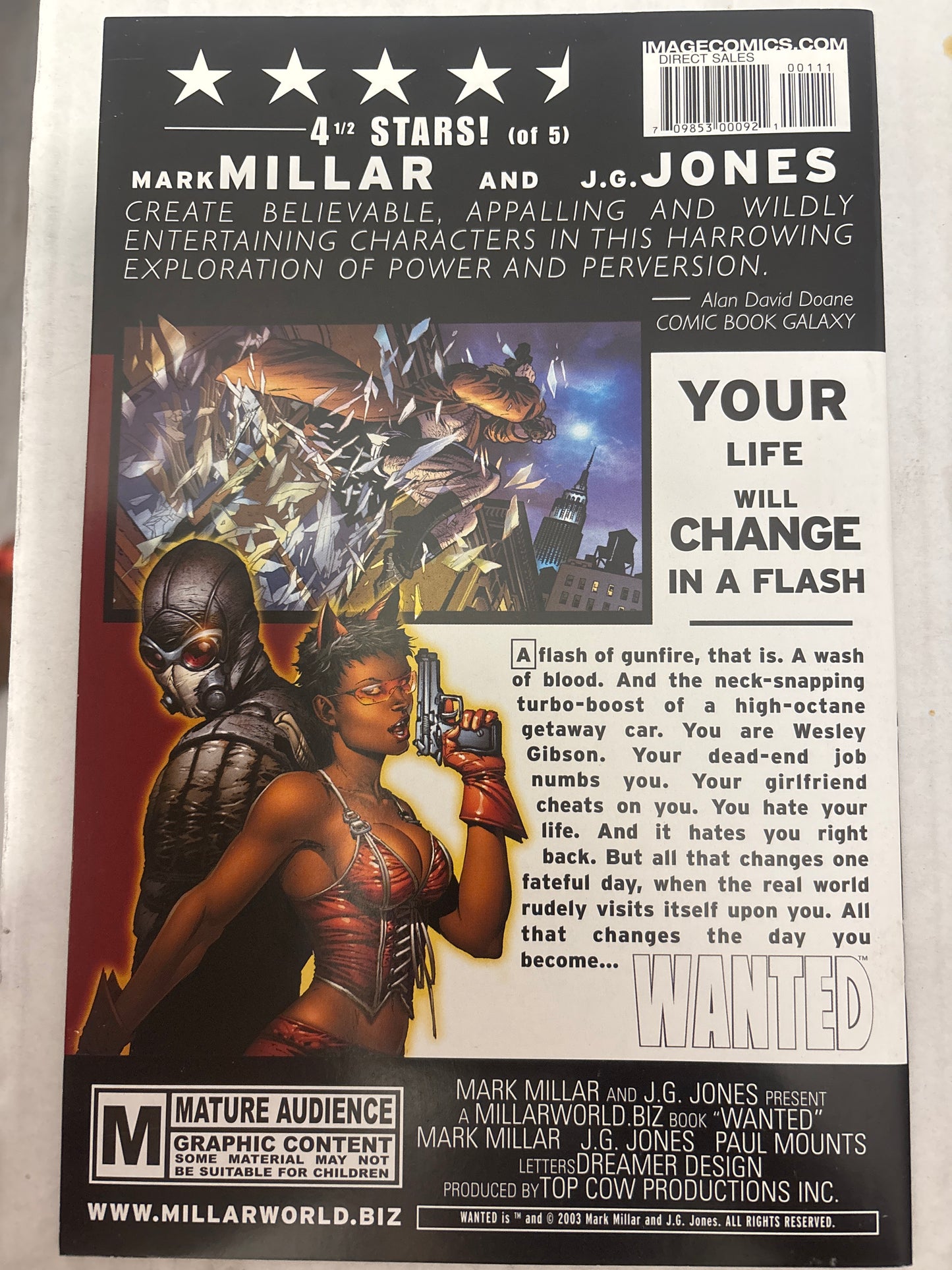IMAGE TOP COW PRODUCTIONS WANTED #1