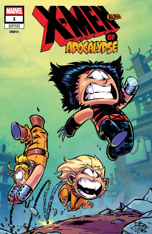 MARVEL COMICS X-MEN ALPHA OF APOCALYPSE #1 SCOTTIE YOUNG VARIANT