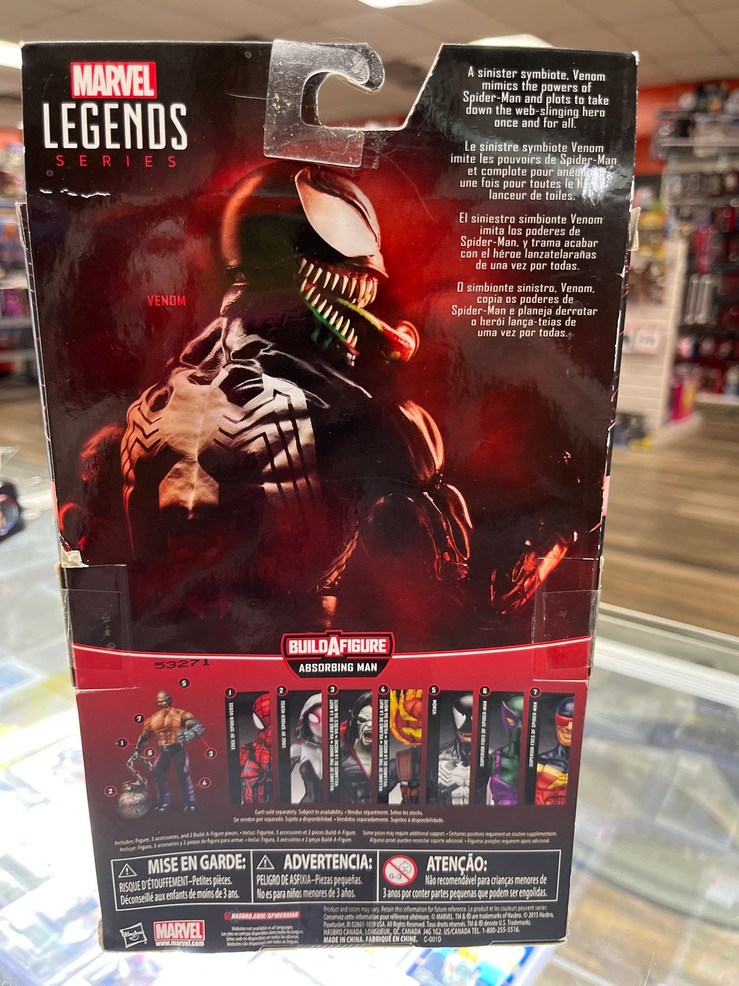 MARVEL SPIDER-MAN VENOM