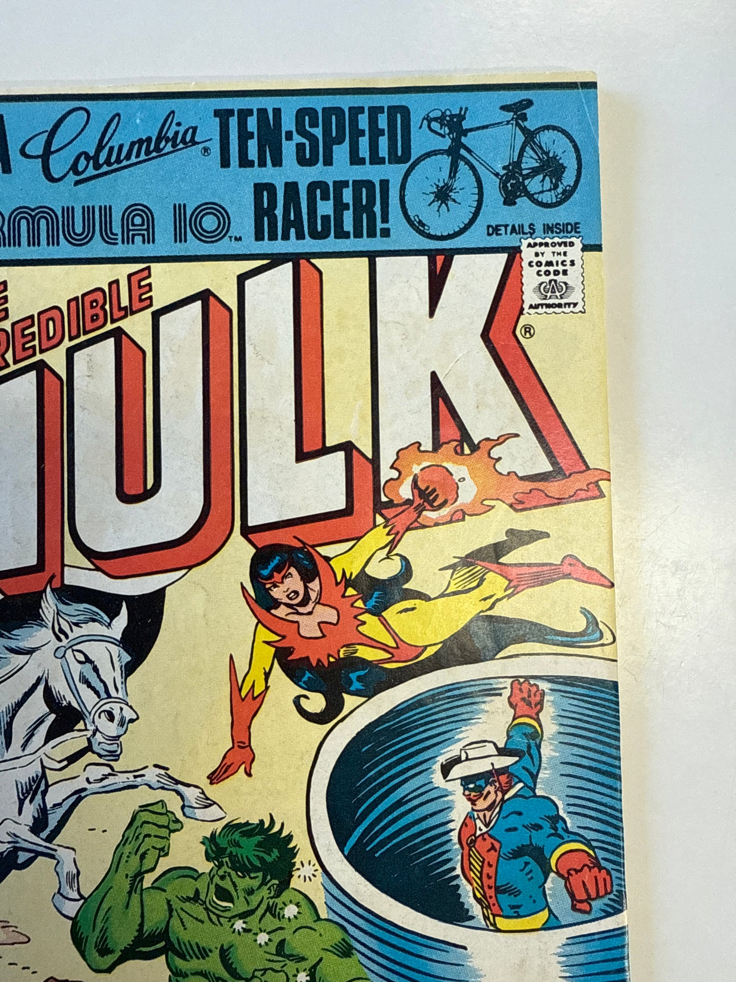 MARVEL COMICS INCREDIBLE HULK #265 the rangers 1981