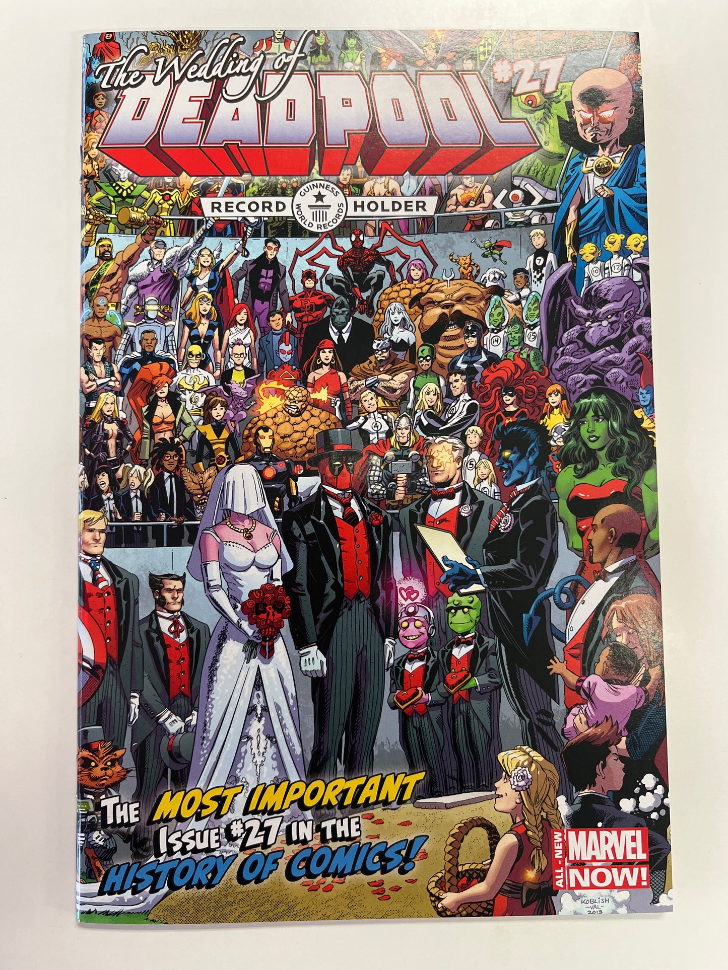 MARVEL- THE WEDDING OF DEADPOOL #27