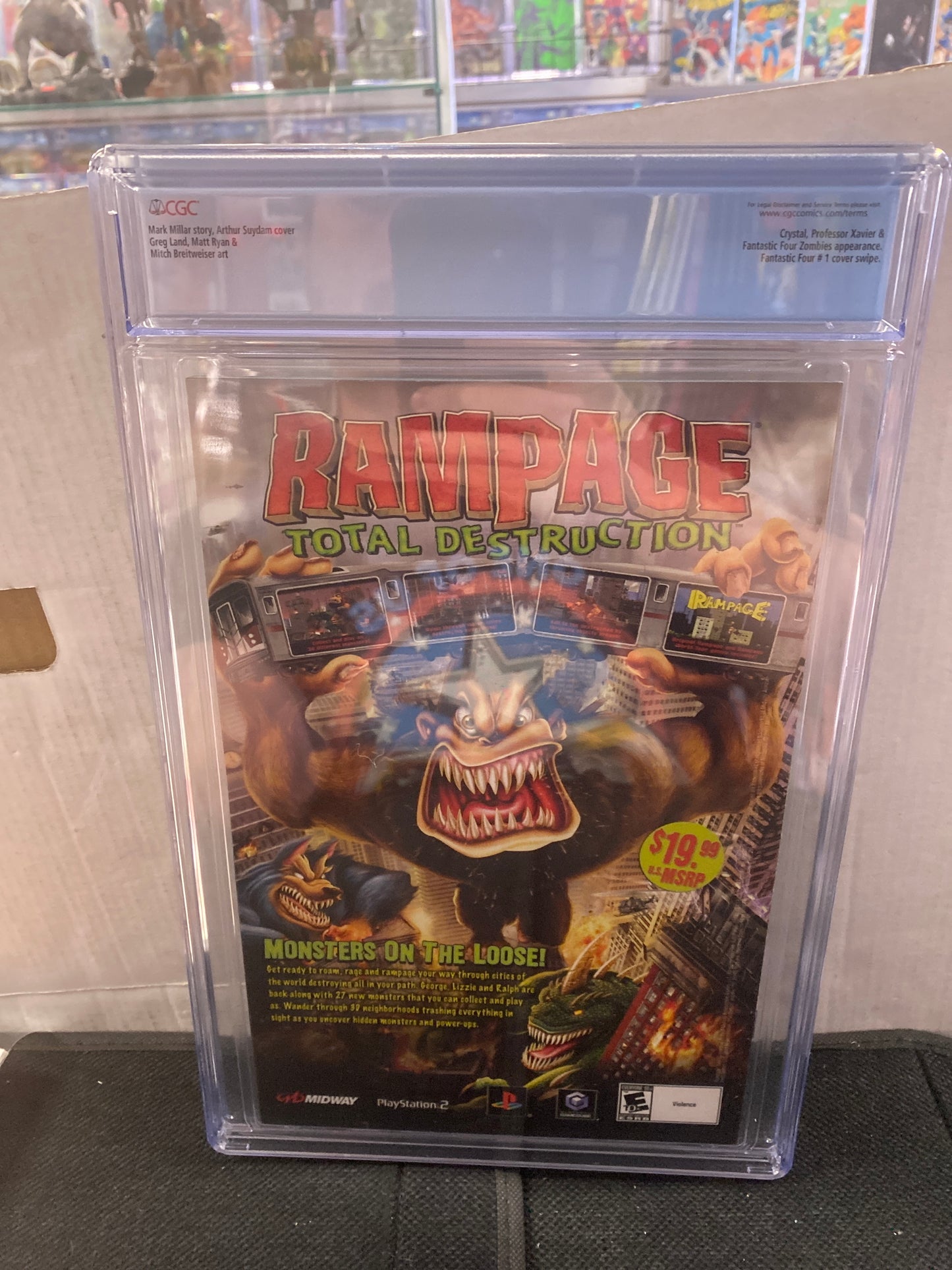 MARVEL COMICS ULTIMATE FANTASTIC FOUR #30 (2006) VARIANT EDITION MARVEL ZOMBIES APPEARANCE CGC 9.8 WP