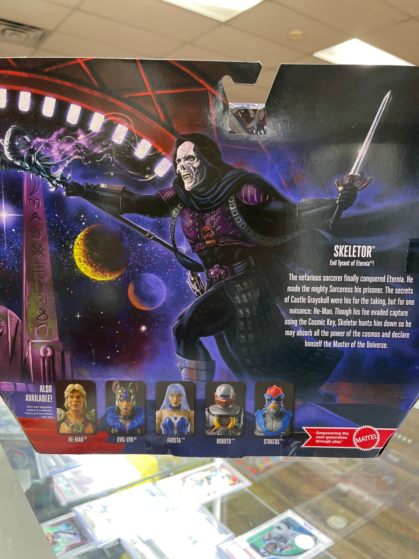 MATTEL MASTERS OF THE UNIVERSE SKELETOR ACTION FIGURE
