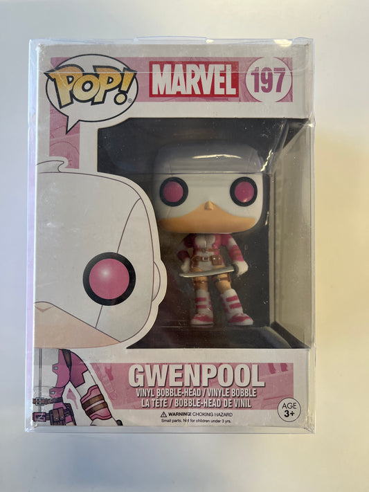 FUNKO POP MARVEL #197 GWENPOOL VINYL FIGURE BOBBLE HEAD