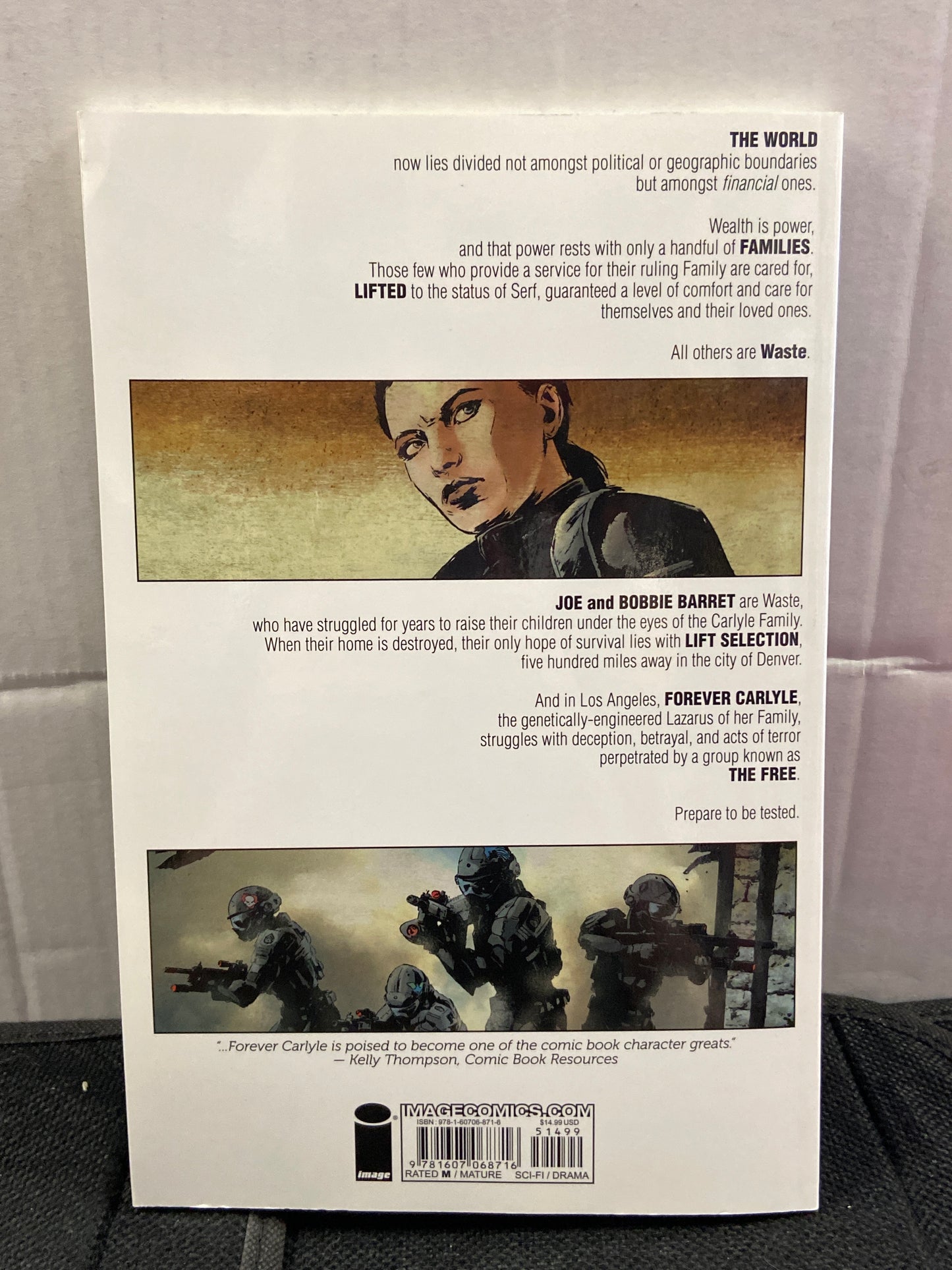 IMAGE COMICS RUCKA LARK ARCAS 2