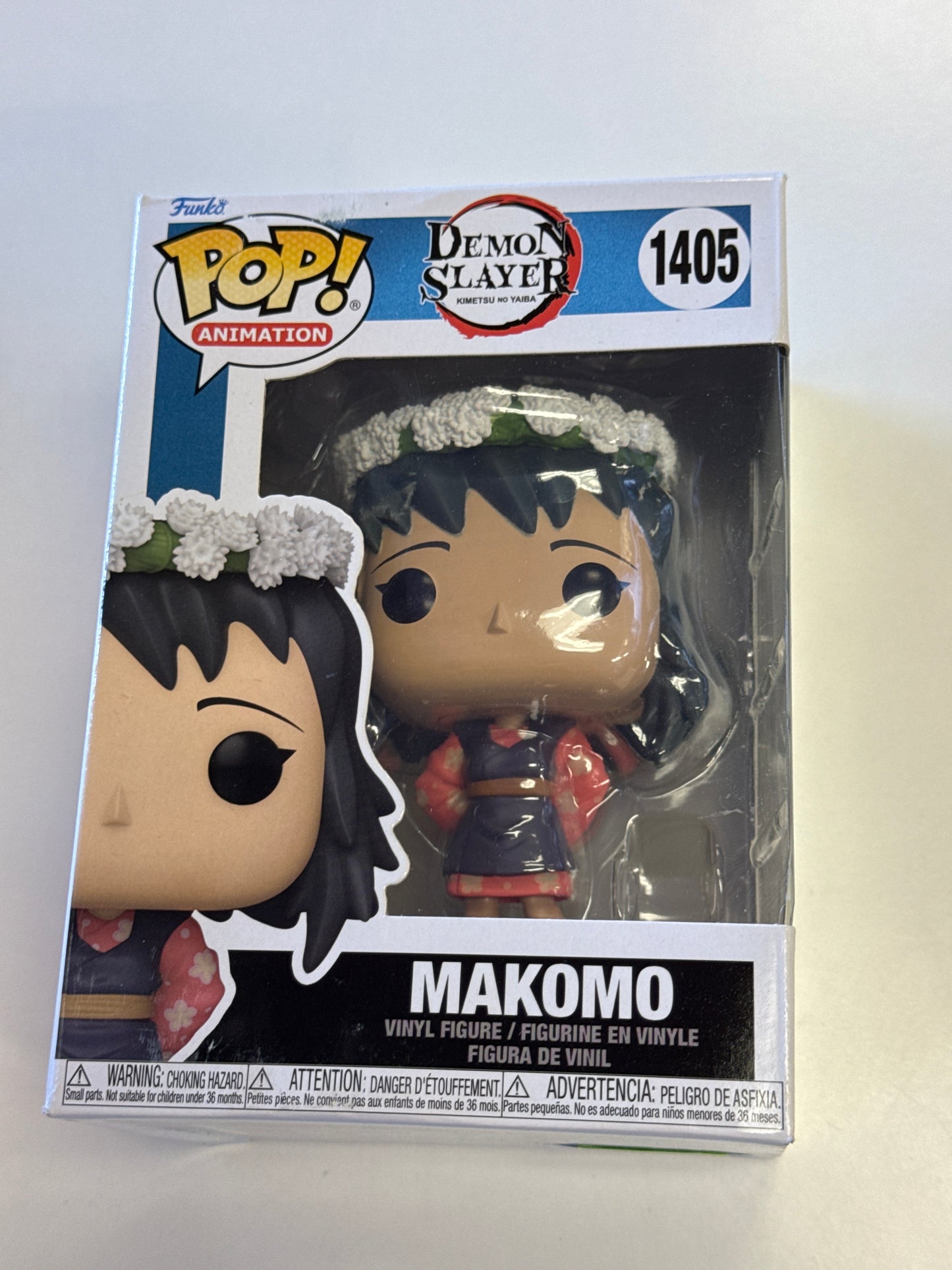 FUNKO POP ANIMATION DEMON SLAYER MAKOMO 1405 GOOD CONDITION IN BOX