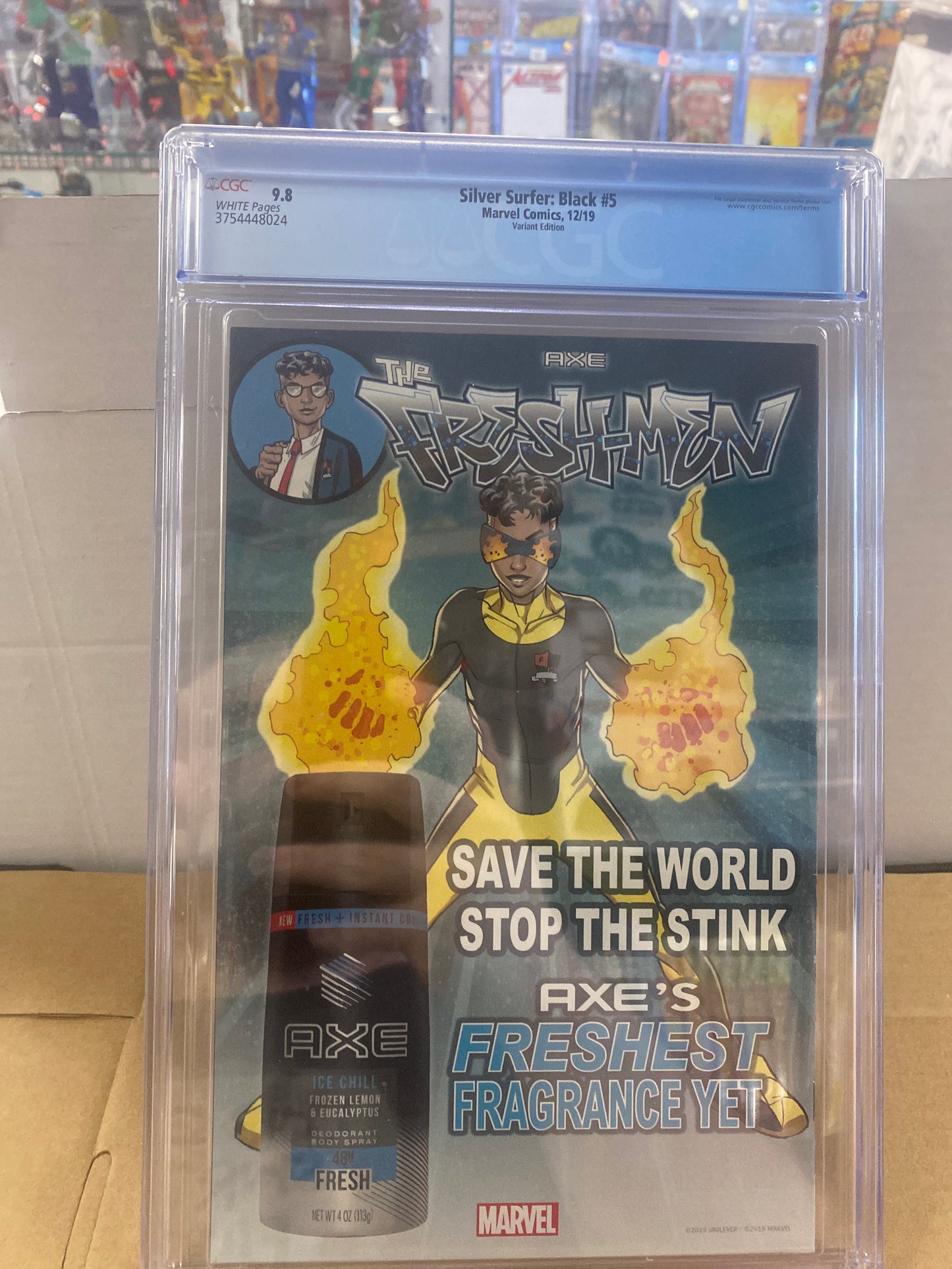 MARVEL COMICS SILVER SURFER BLACK CGC 9.8