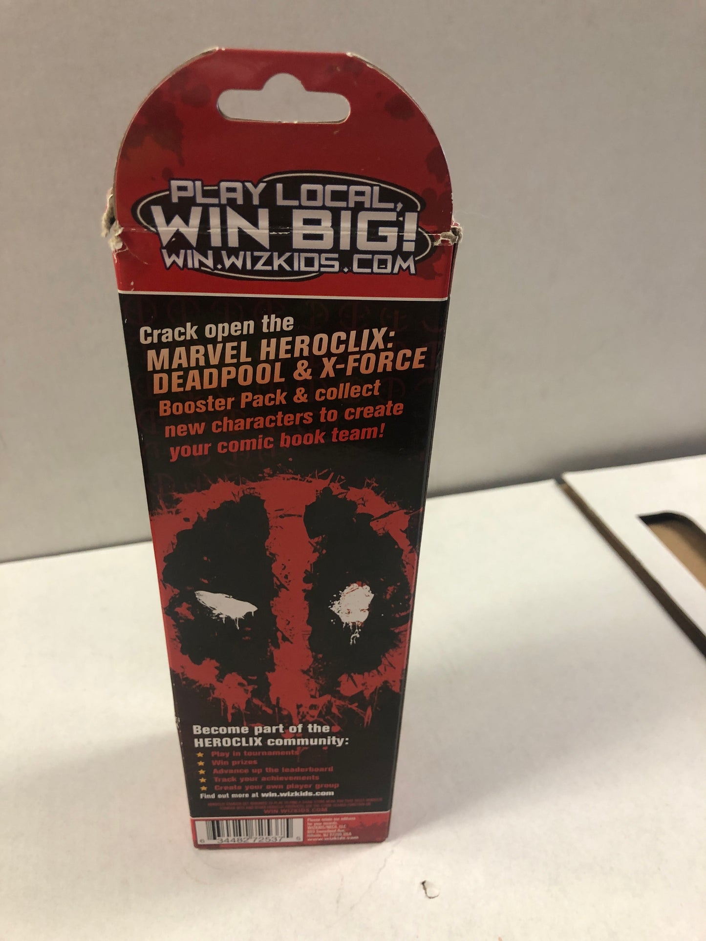 MARVEL HEROCLIX 5 PACK DEADPOOL AND X-FORCE OKAY CONDITION TORN AND TAPED BOX