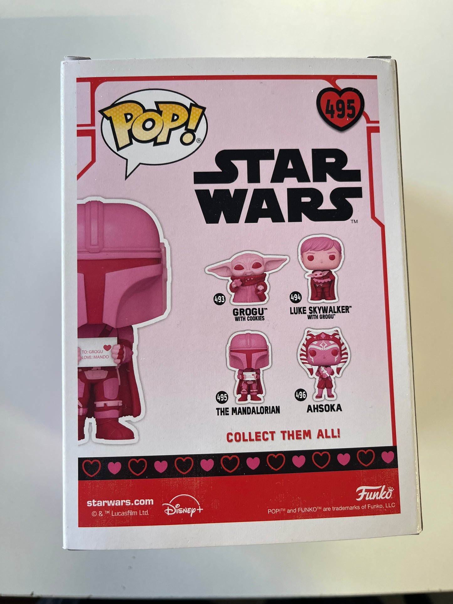 FUNKO POP VINYL FIGURE #495 THE MANDALORIAN STAR WARS