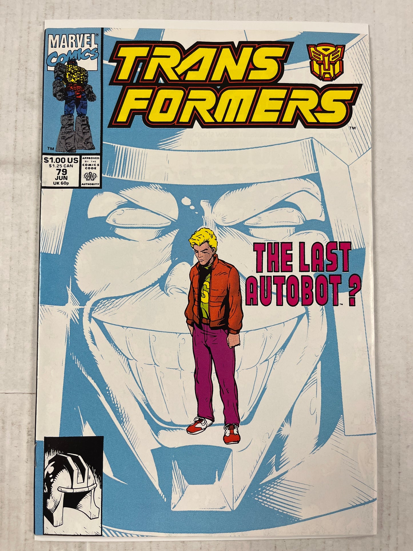 TRANSFORMERS #79 NM+/MINT GEM!! PENULTIMATE (1991, KEY ISSUE!) 1st APPEARANCE OF THE LAST AUTOBOT!
