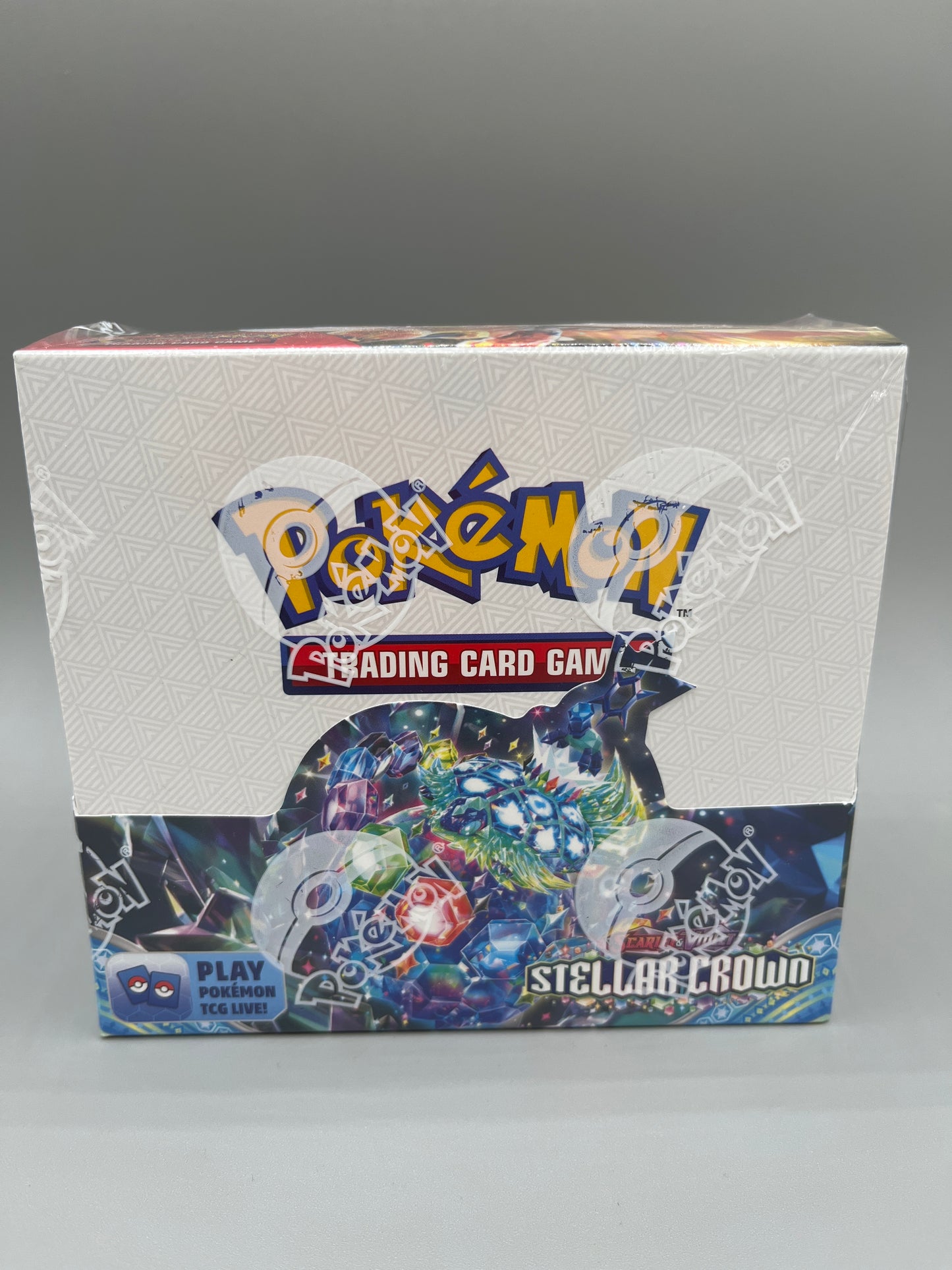 Pokemon TCG scarlet & violet stellar crown booster pack retail box