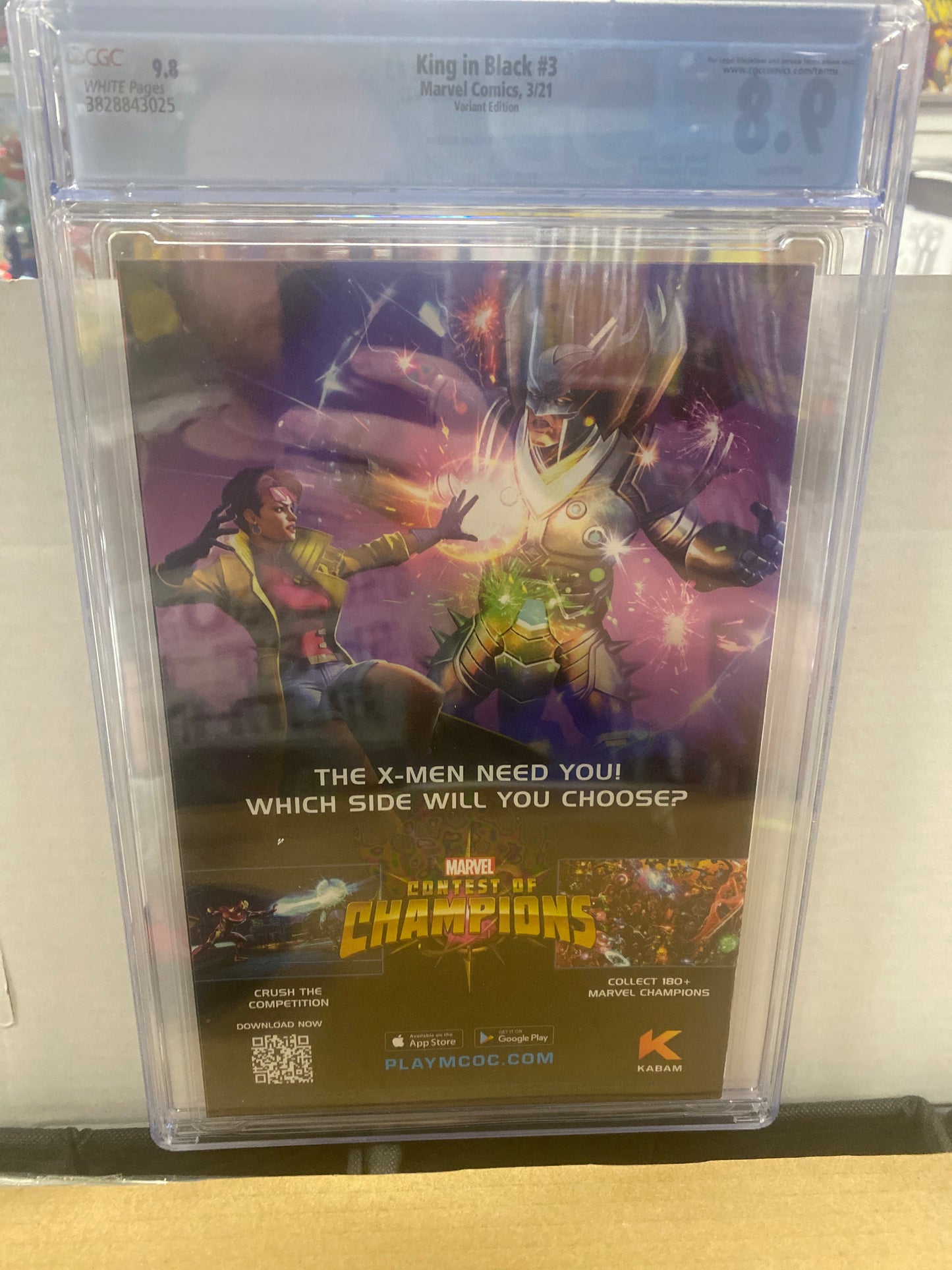 MARVEL COMICS KING IN BLACK #3 (2021) VARIANT EDITION CGC 9.8 WP