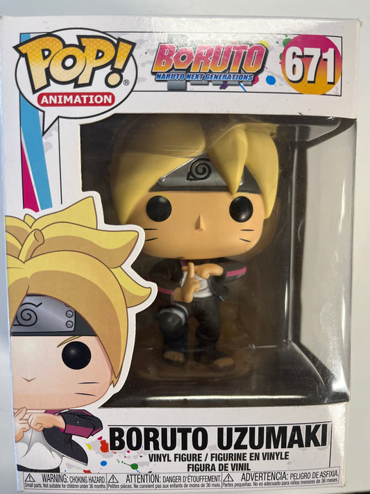 FUNKO POP ANIMATION BORUTO NARUTO NEXT GENERATION #671 BORUTO UZUMAKI
