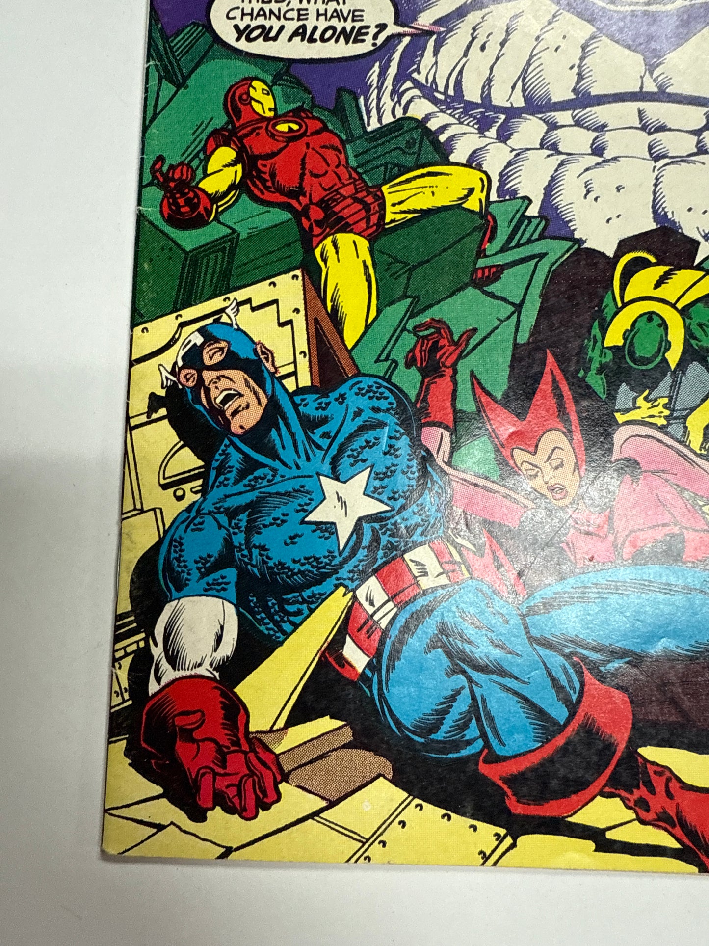 MARVEL COMICS CAPTAIN MARVEL #28 SIGNED BY JIM STARLIN 1973 KEY ISSUE