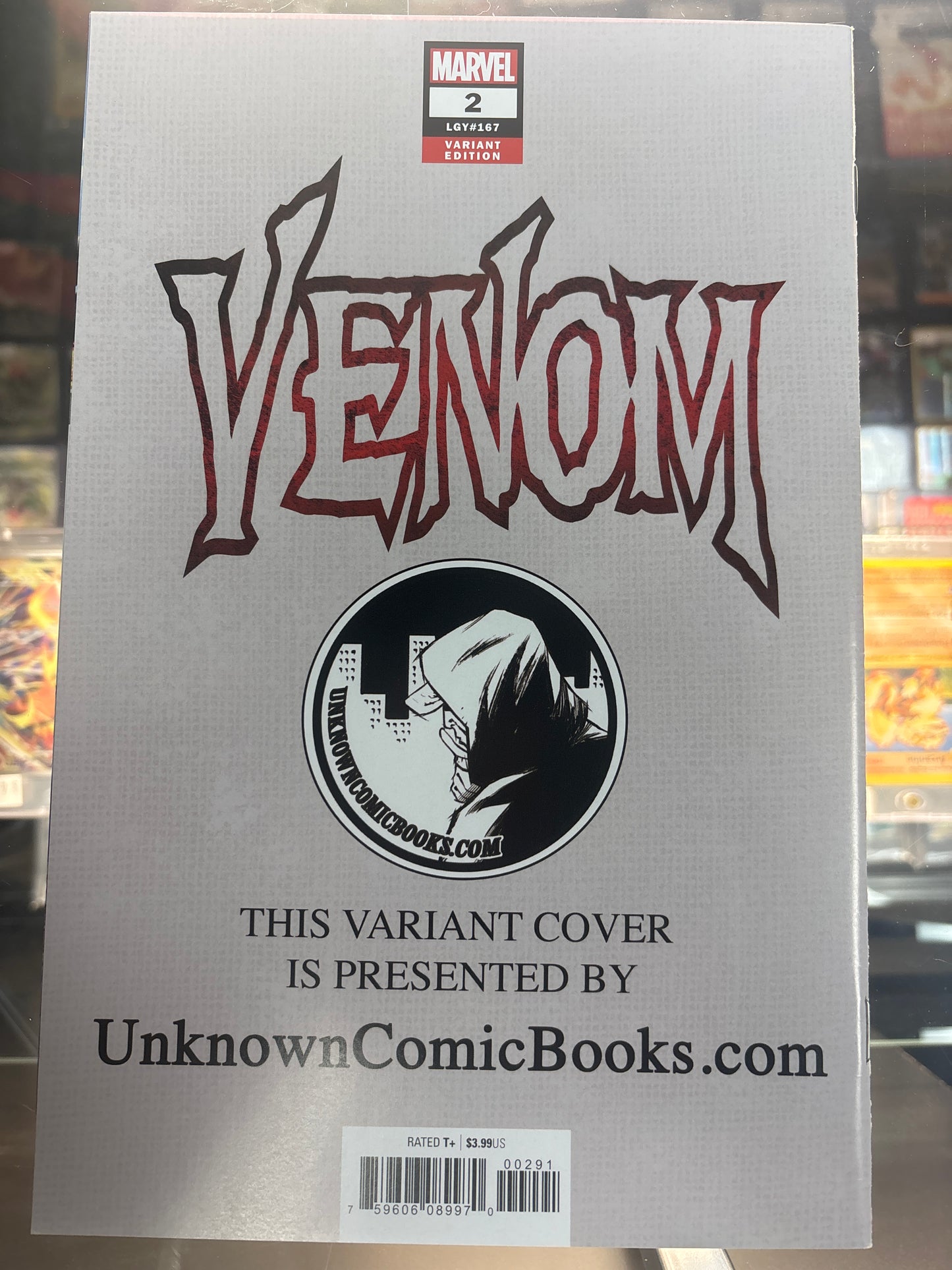 VENOM #2 VARIANT COVER B COLOR SPLASH TYLER KIRKHAM